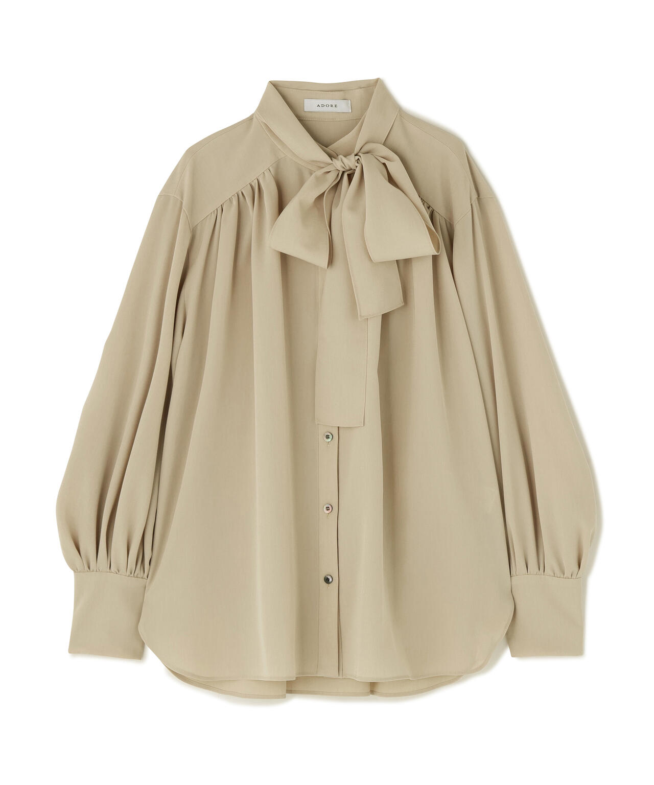 ドライタッチツイルブラウス