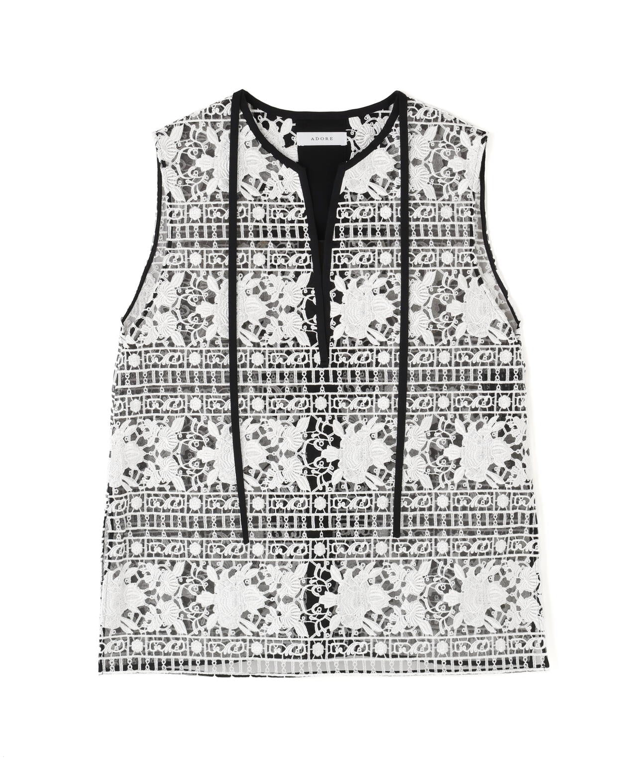 ＜20周年記念＞リュクスオーナメントレースブラウス