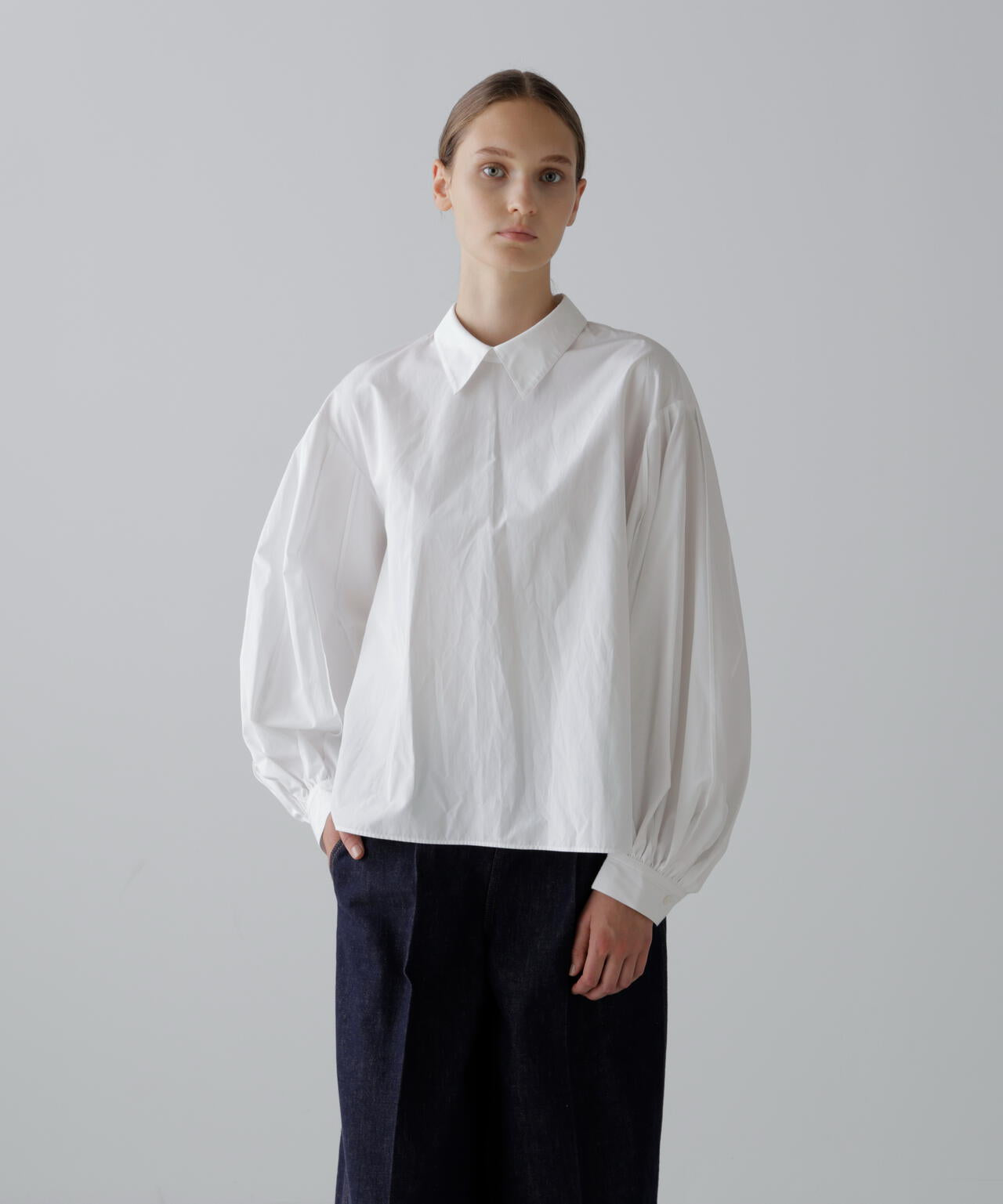 クリアクロスブラウス