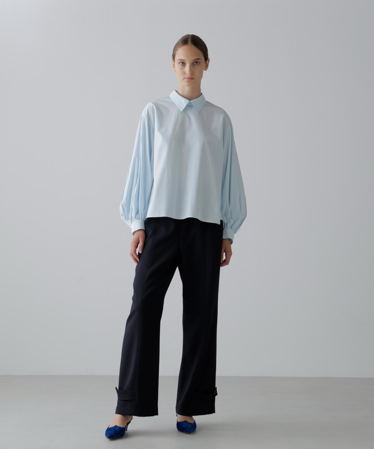 クリアクロスブラウス