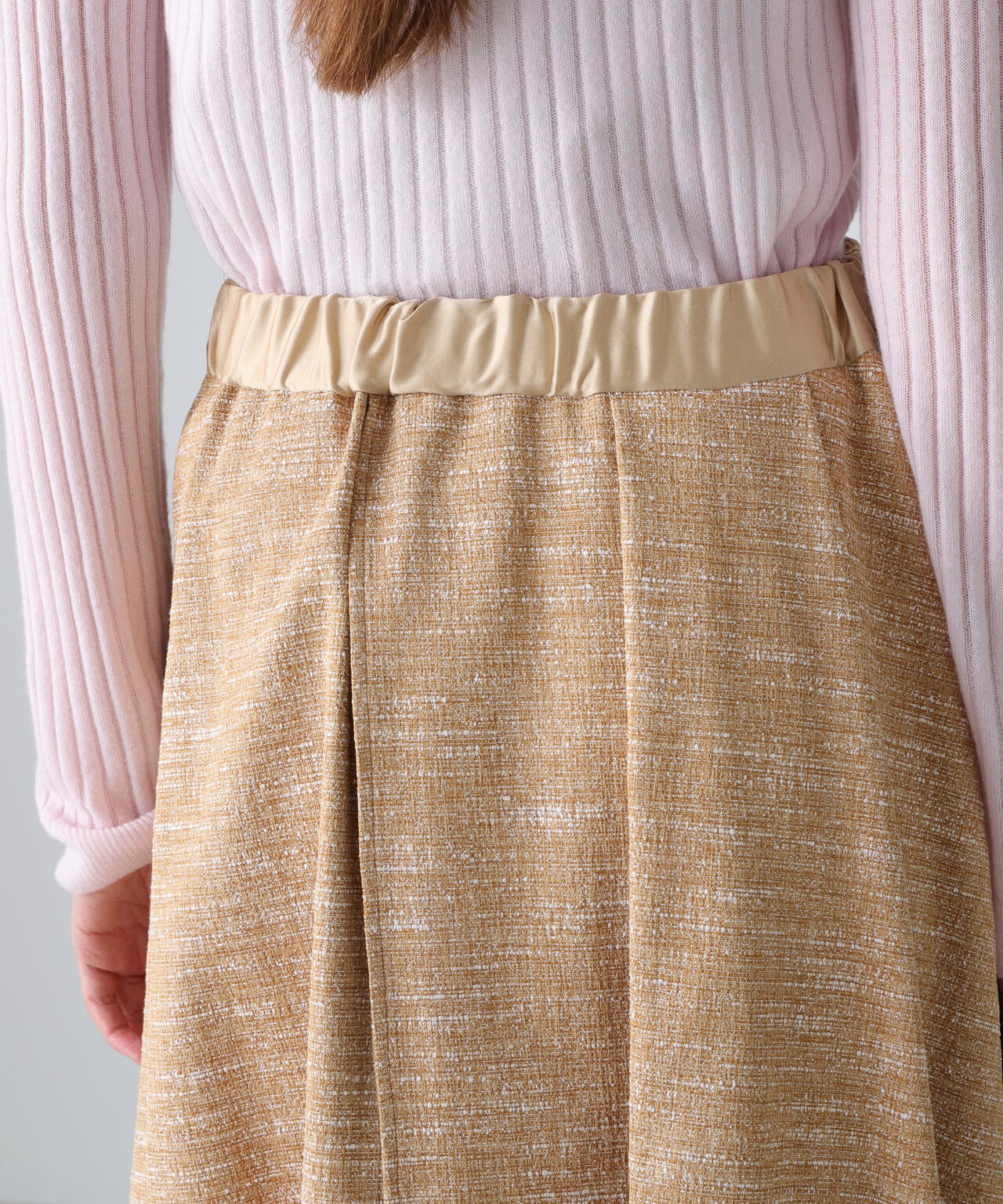 スラブツイードスカート