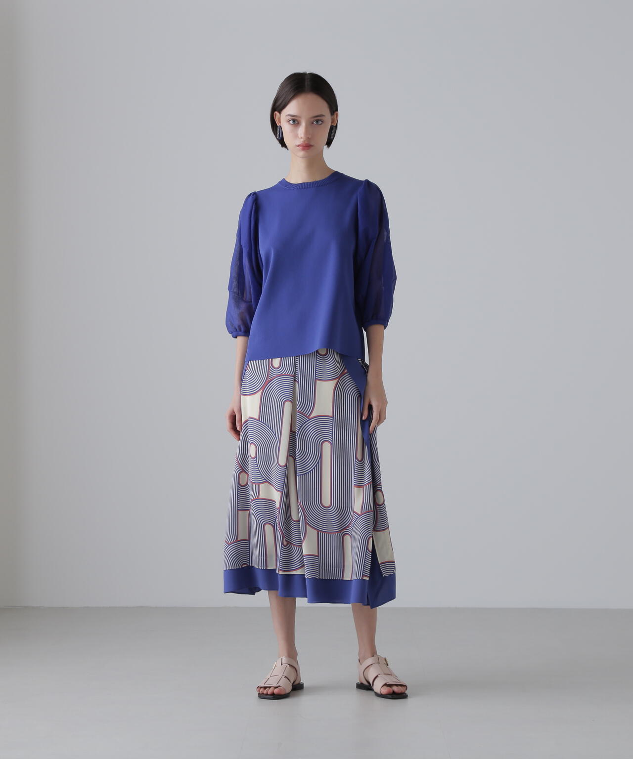 メイズプリントスカート