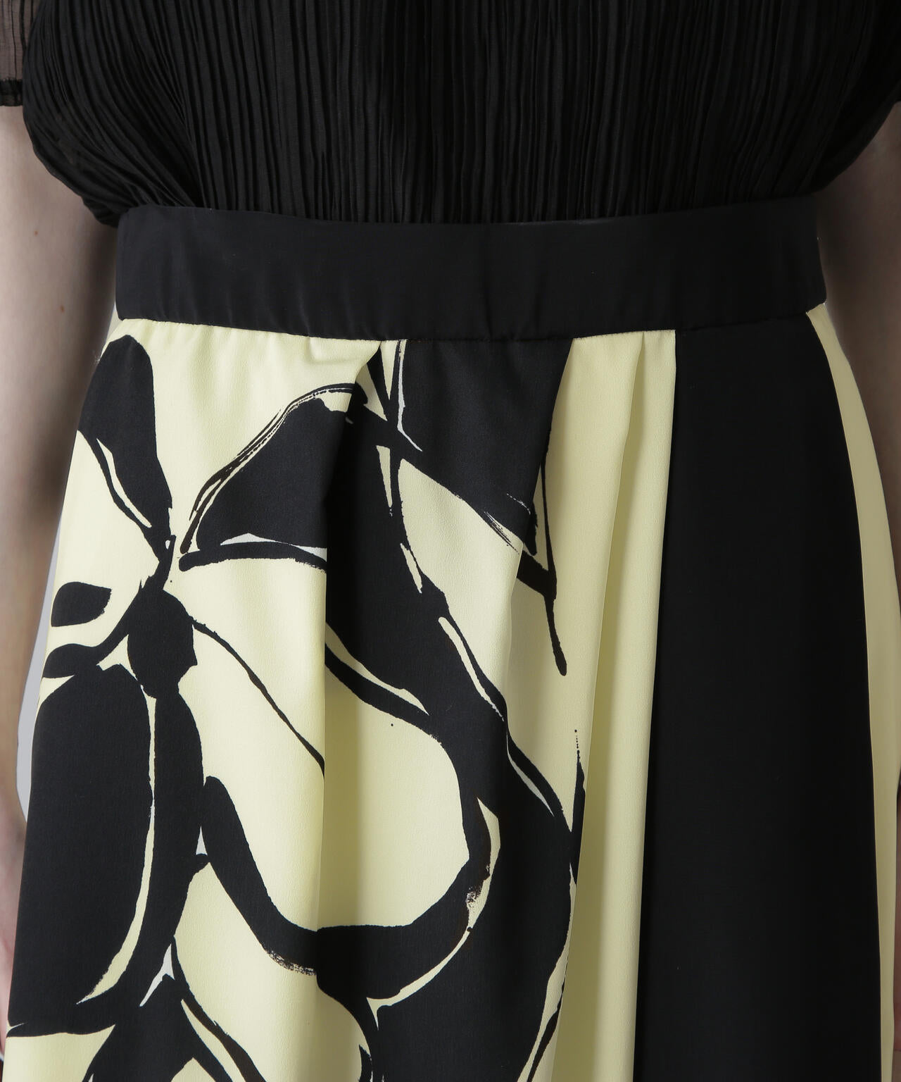 【ADORE】アドーア/アドア/プリントスカート カラーオーバーレイプリントスカート | ADORE（アドーア