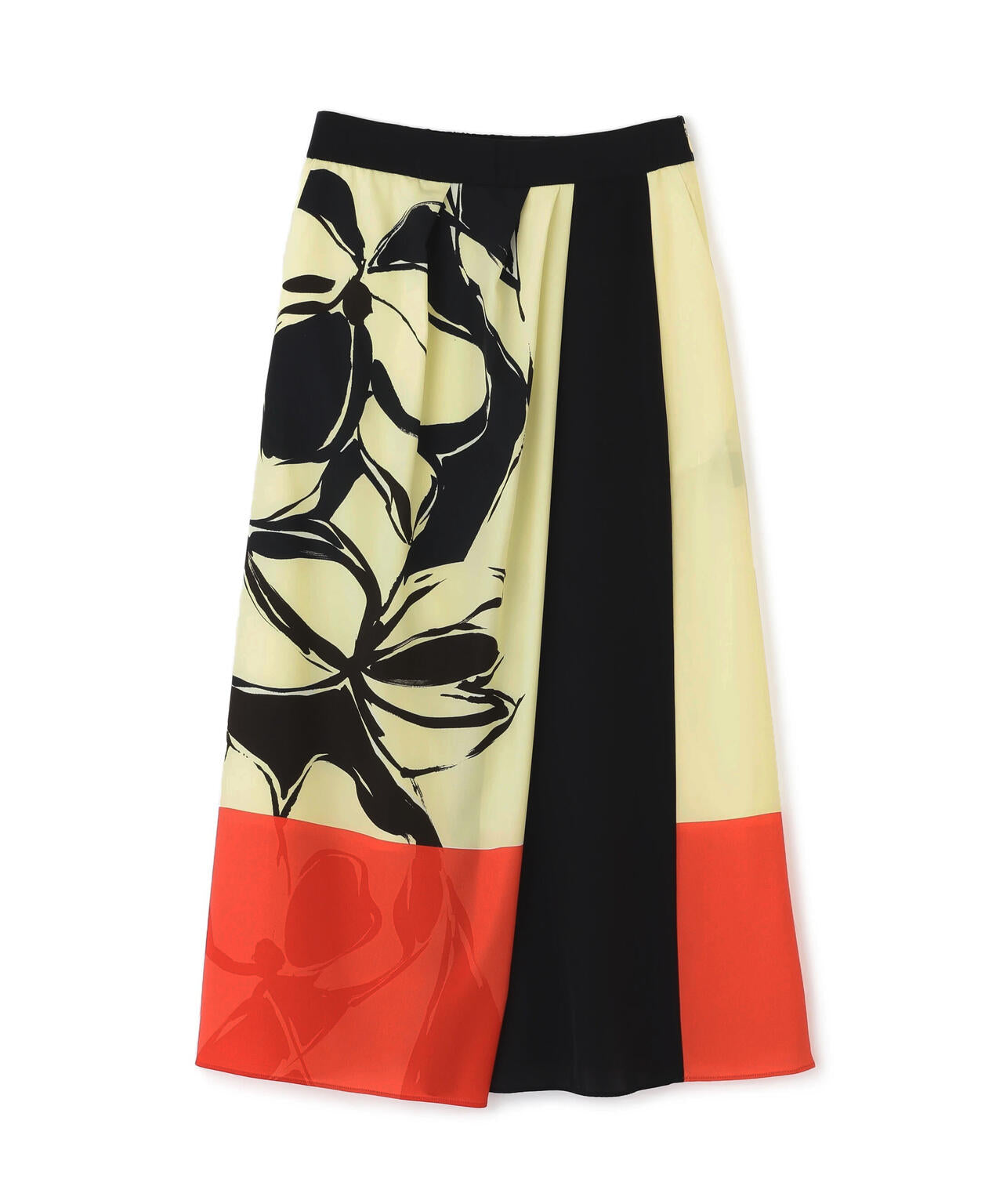 【ADORE】アドーア/アドア/プリントスカート カラーオーバーレイプリントスカート | ADORE（アドーア