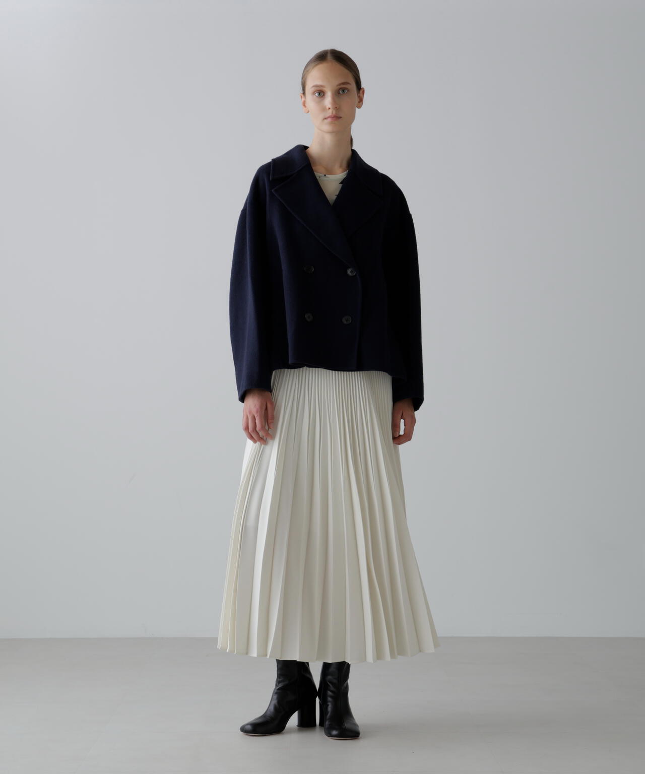 ストレッチジョーゼットスカート