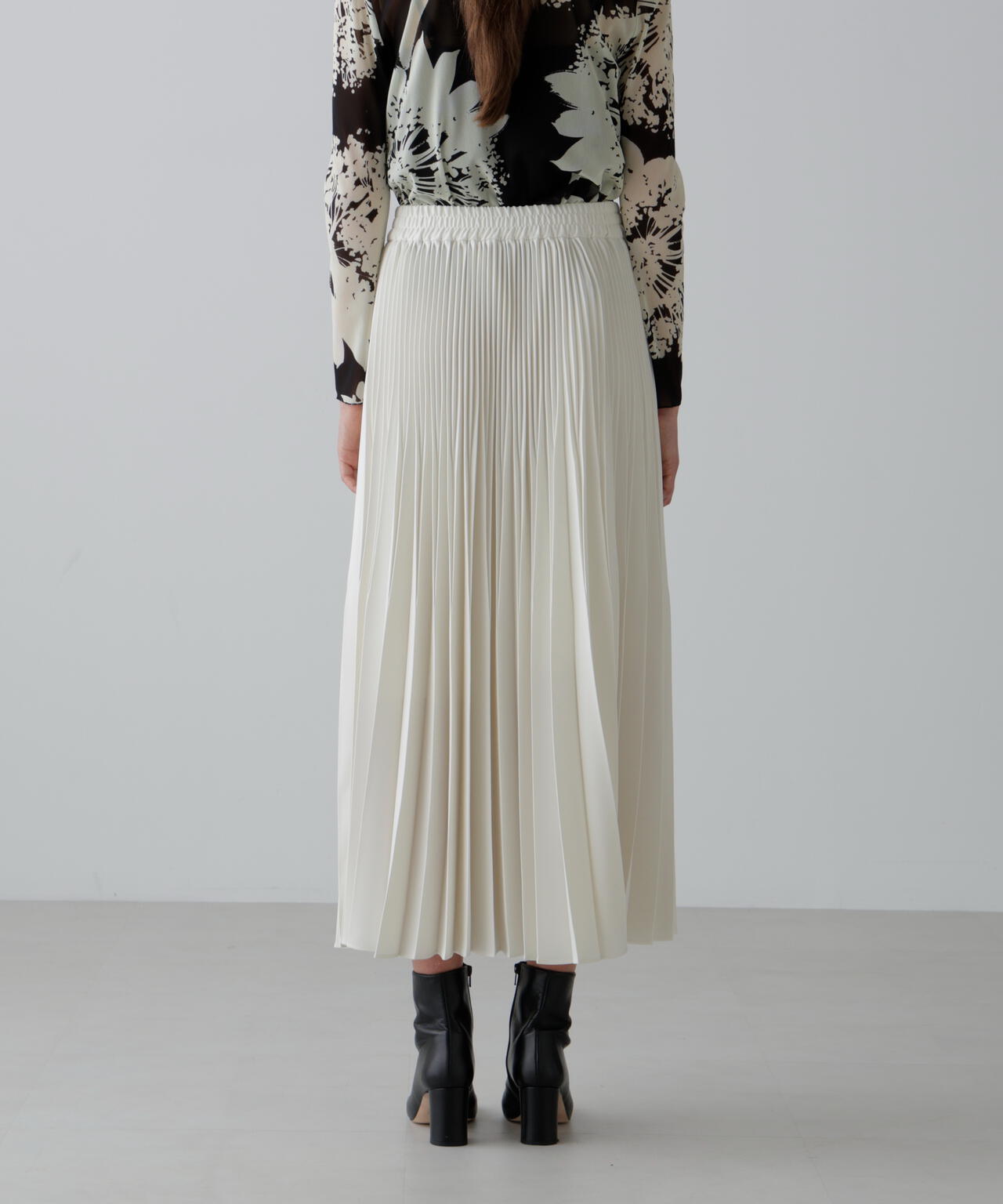 ストレッチジョーゼットスカート