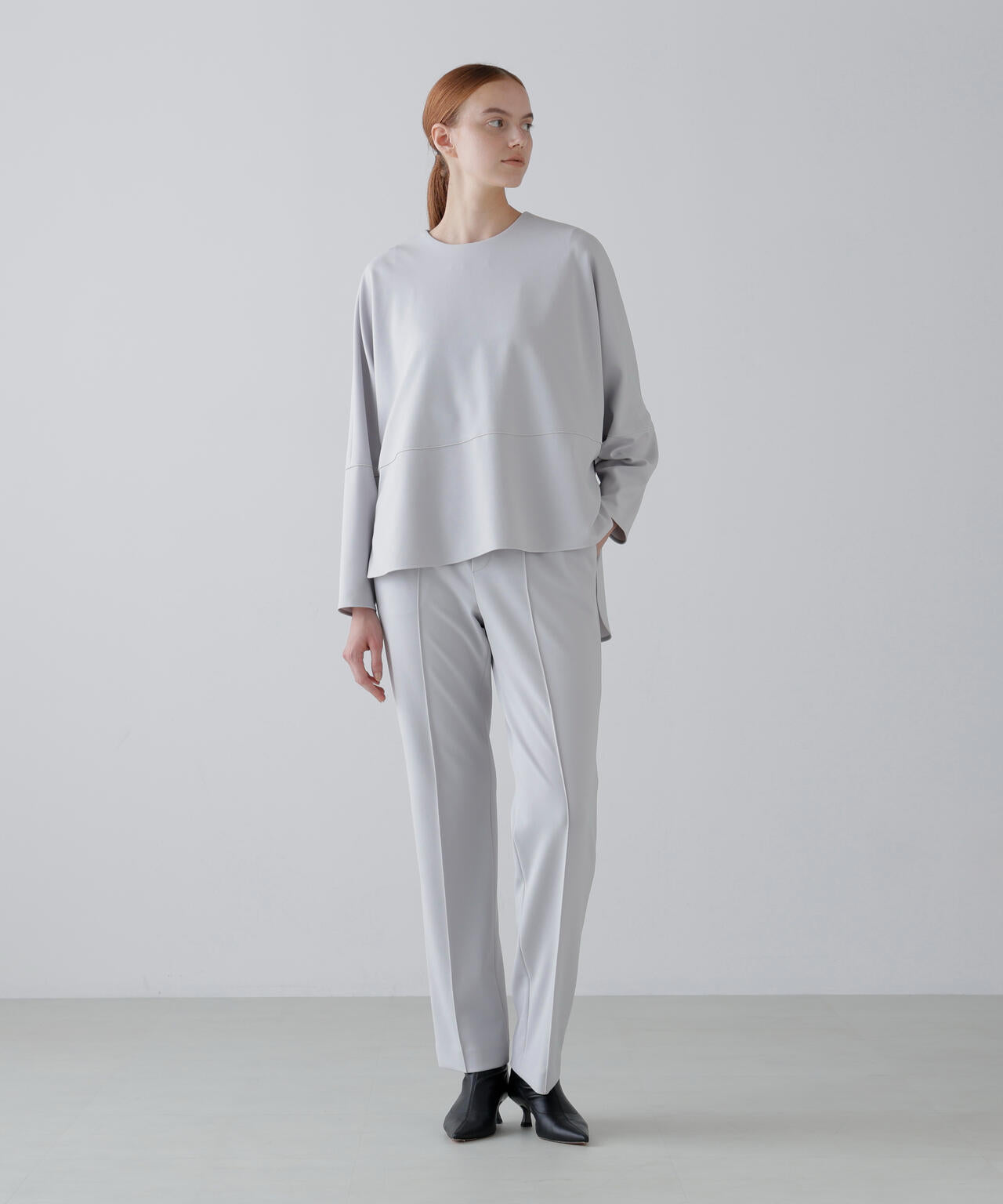 ジョーゼットジャージーパンツ