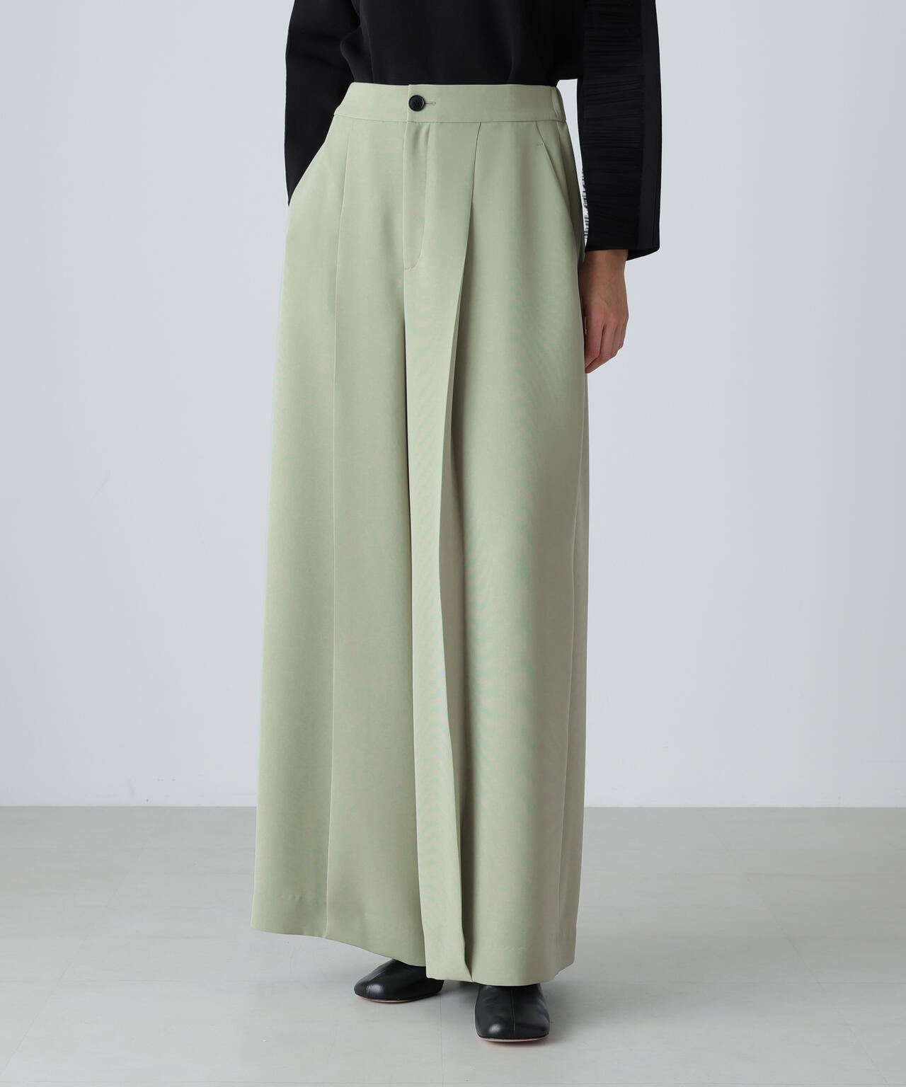 シルキーダブルクロスパンツ