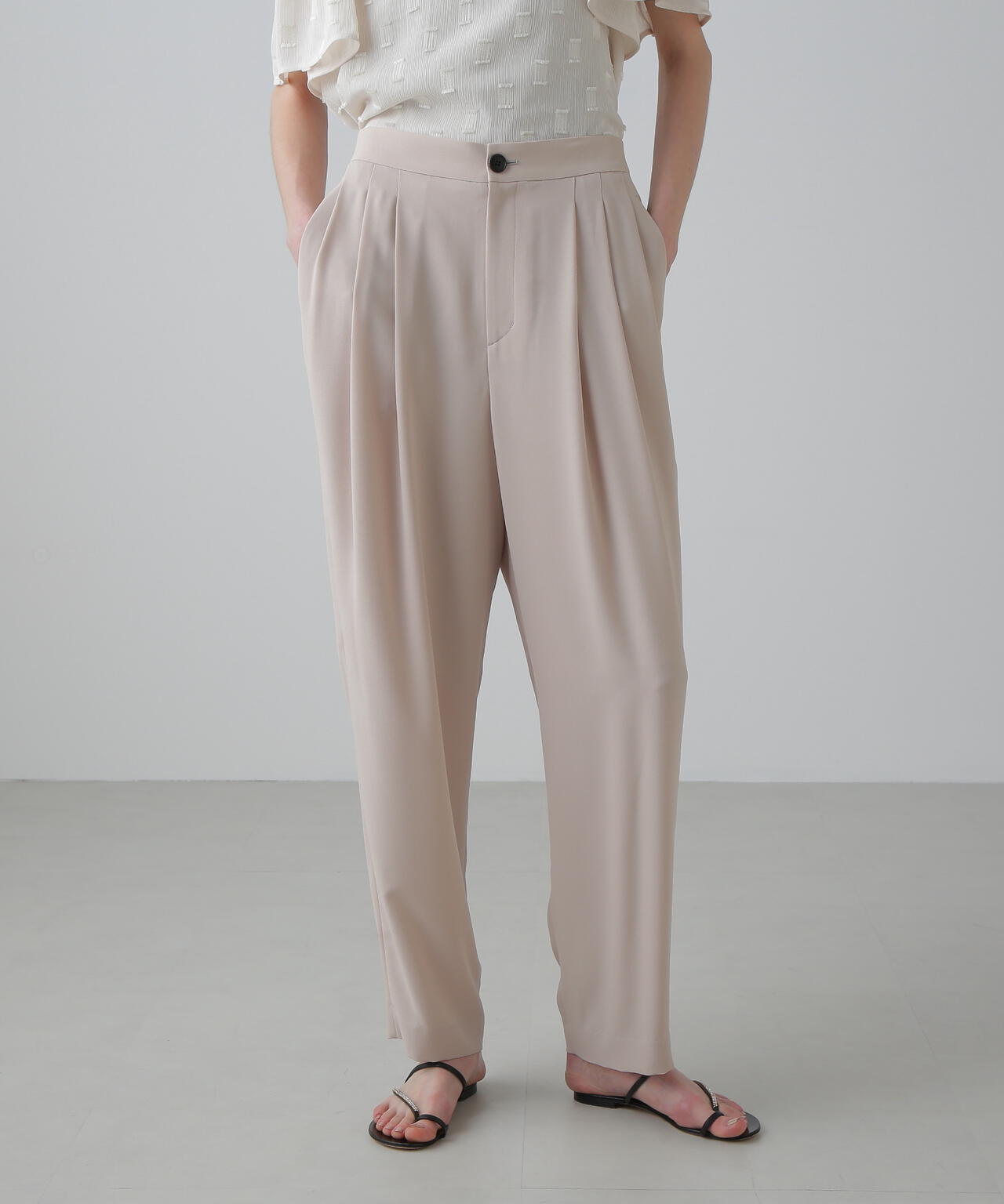 ライトジョーゼットパンツ