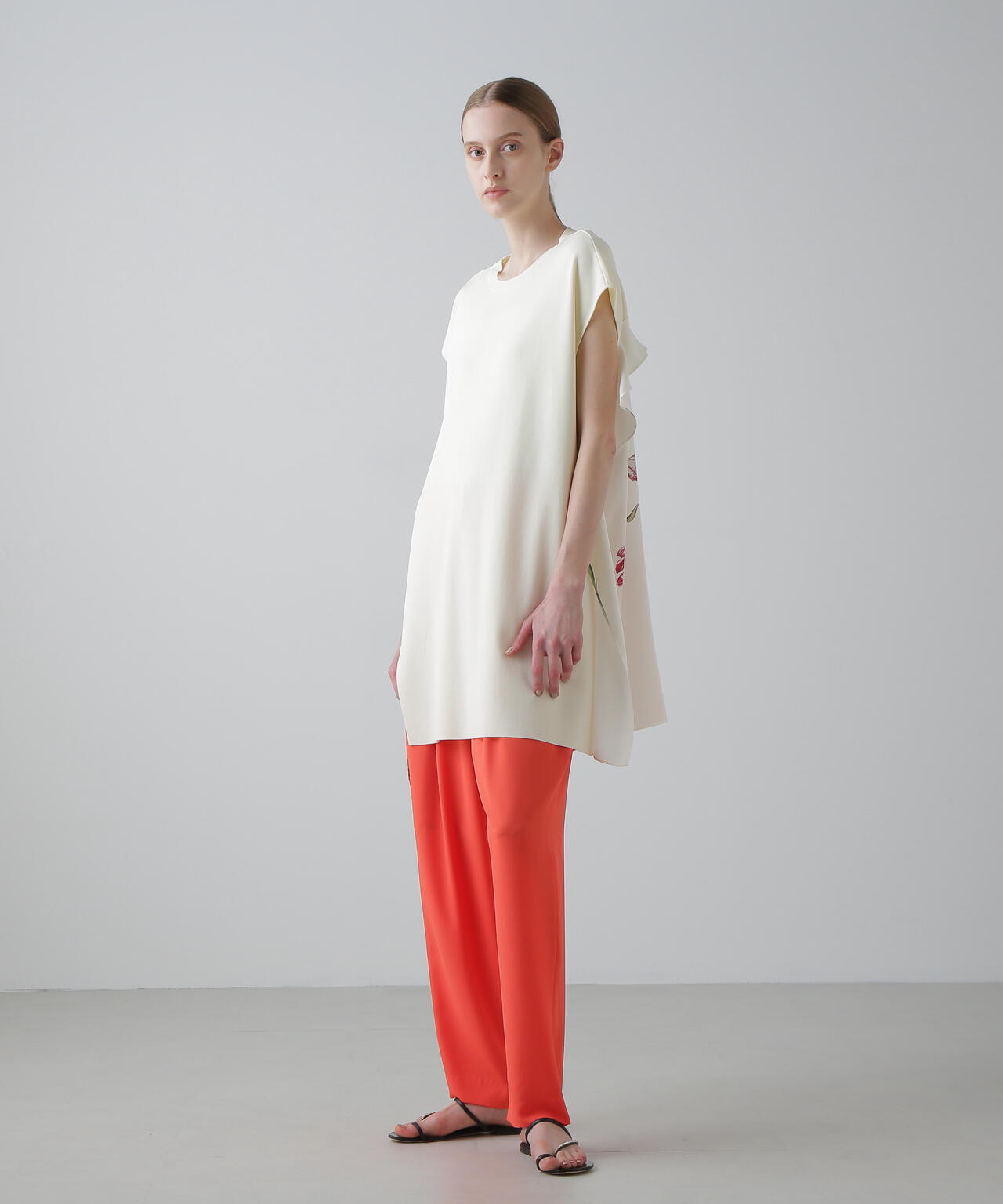 ライトジョーゼットパンツ