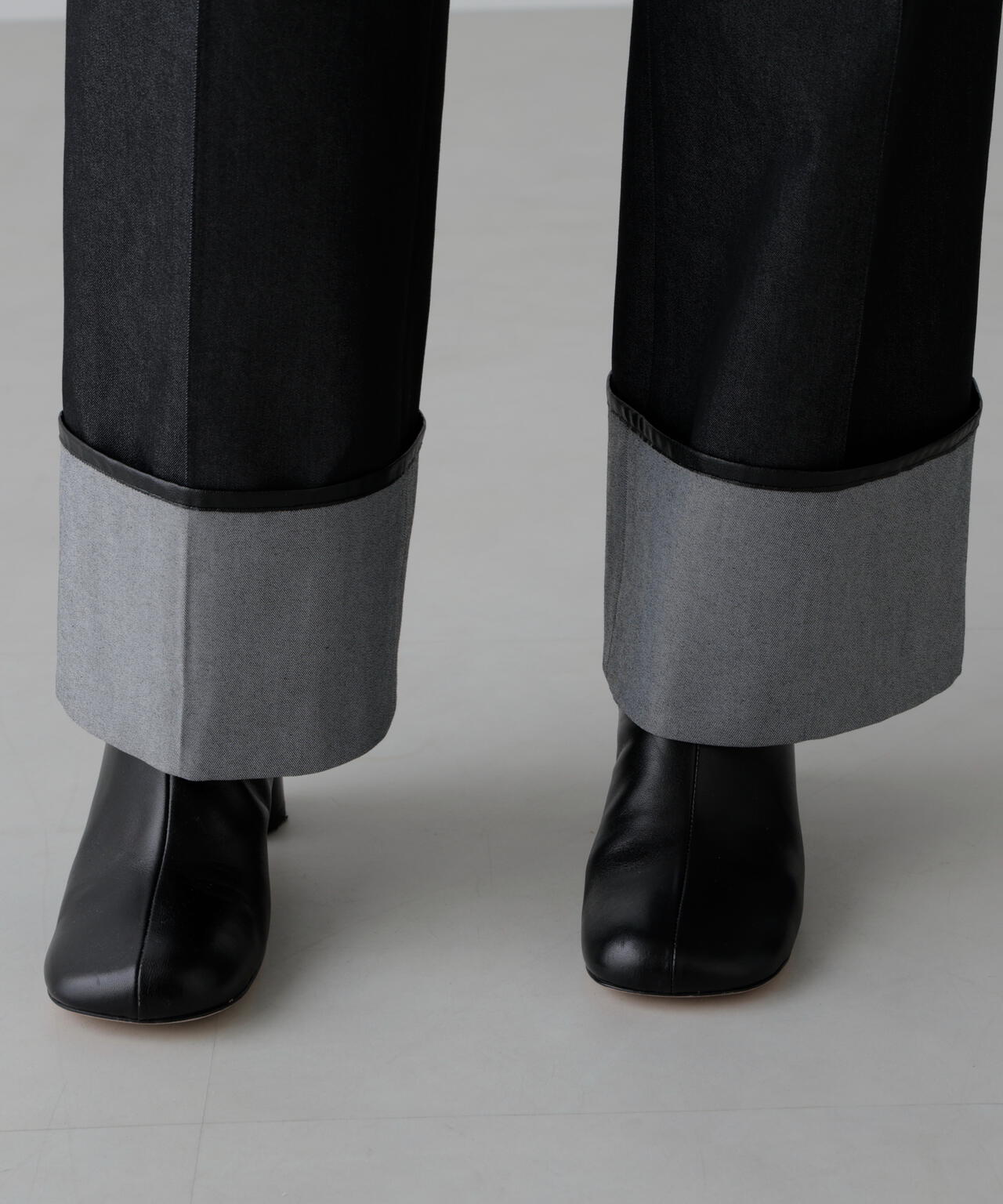 デニムライクストレッチパンツ