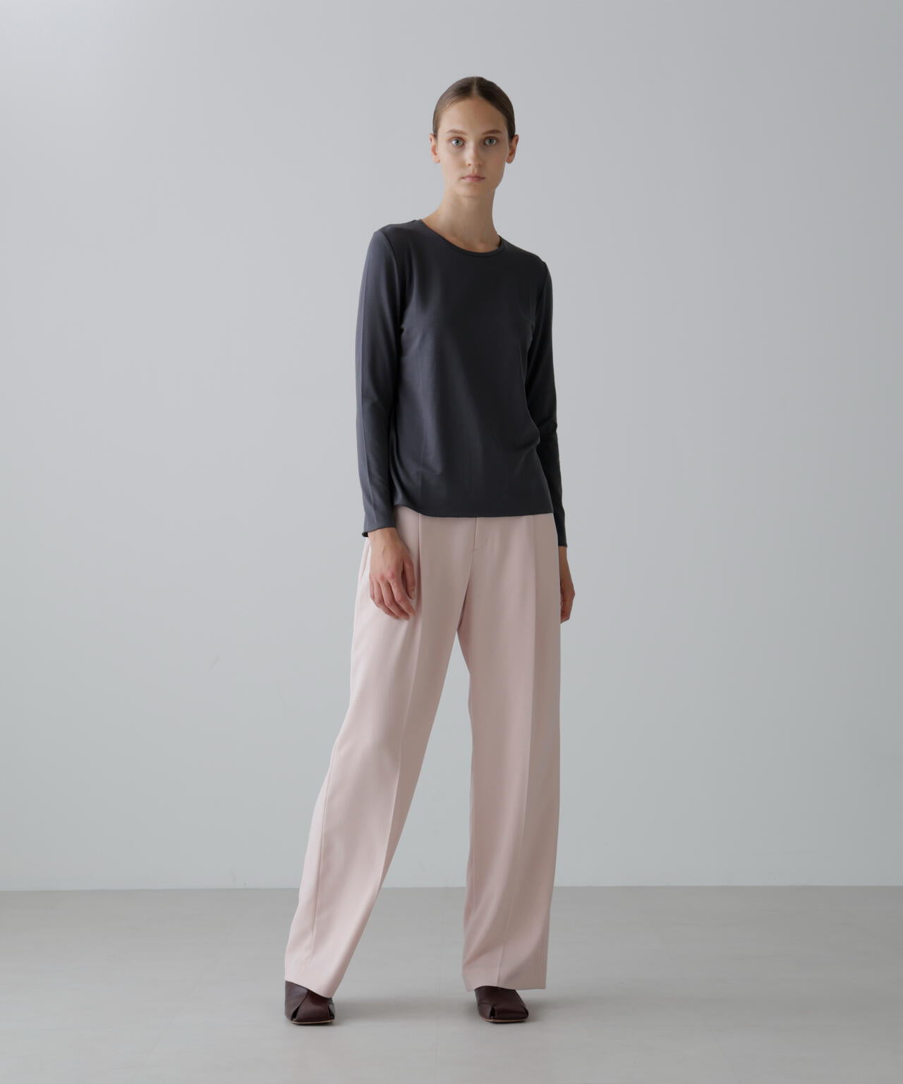 ストレッチジョーゼットパンツ