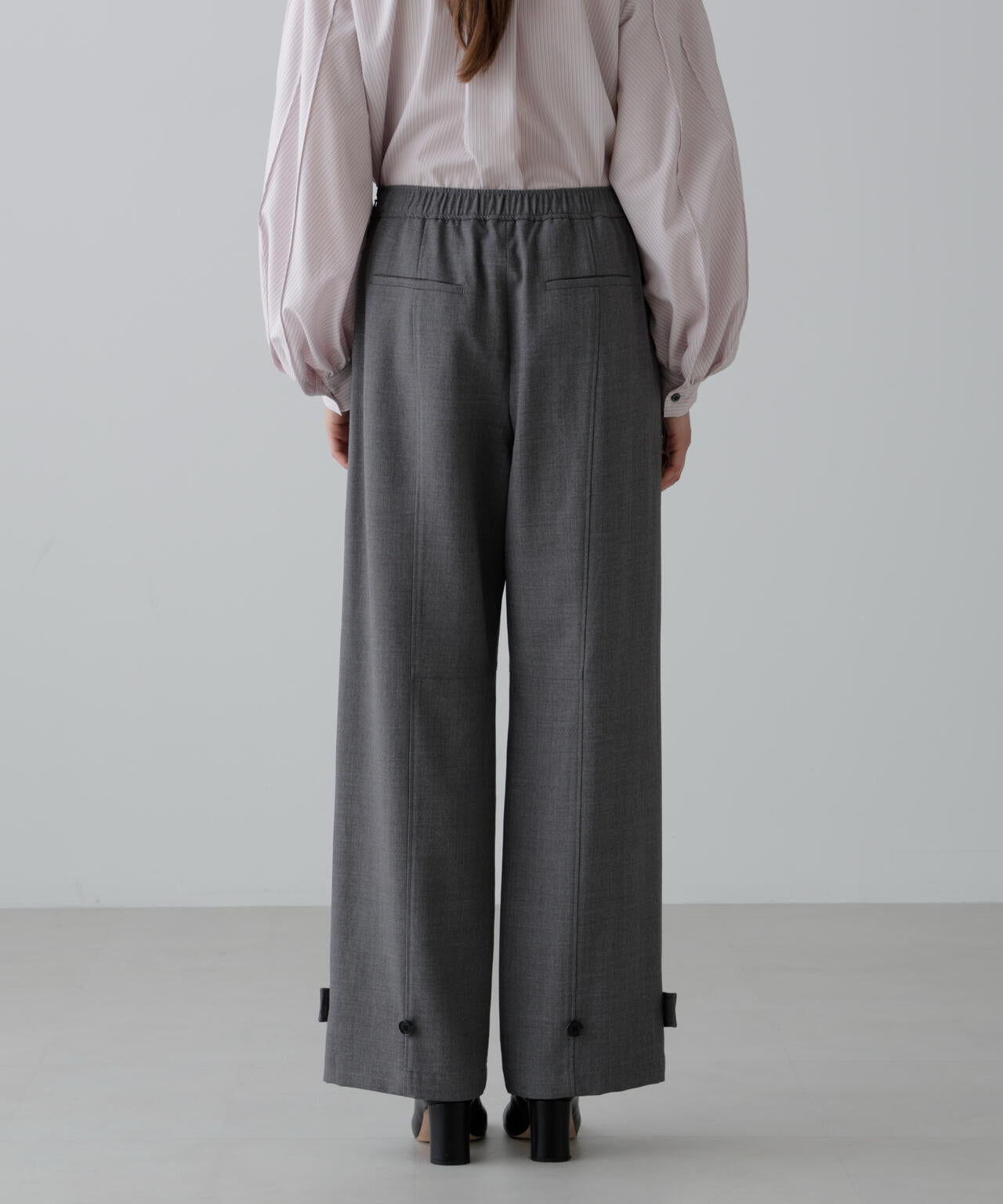 ウールギャバパンツ