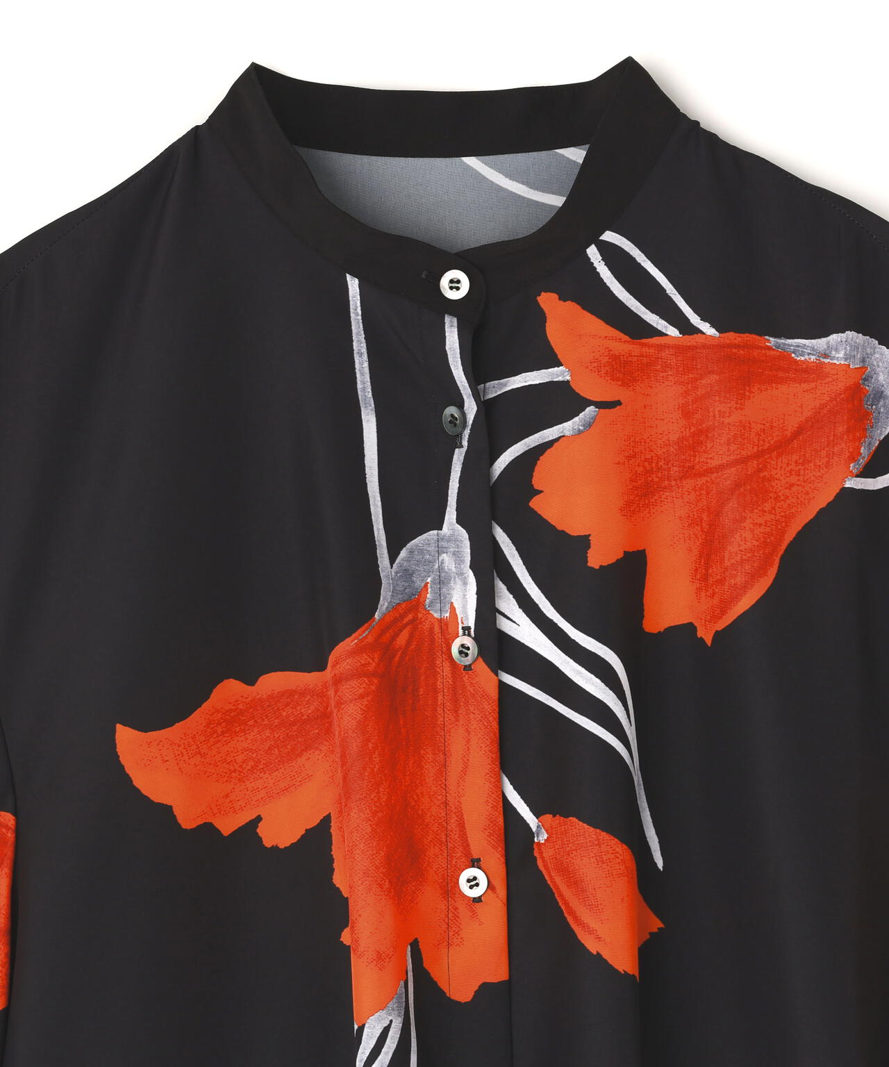 ドローイングフラワープリントワンピース | ADORE（アドーア