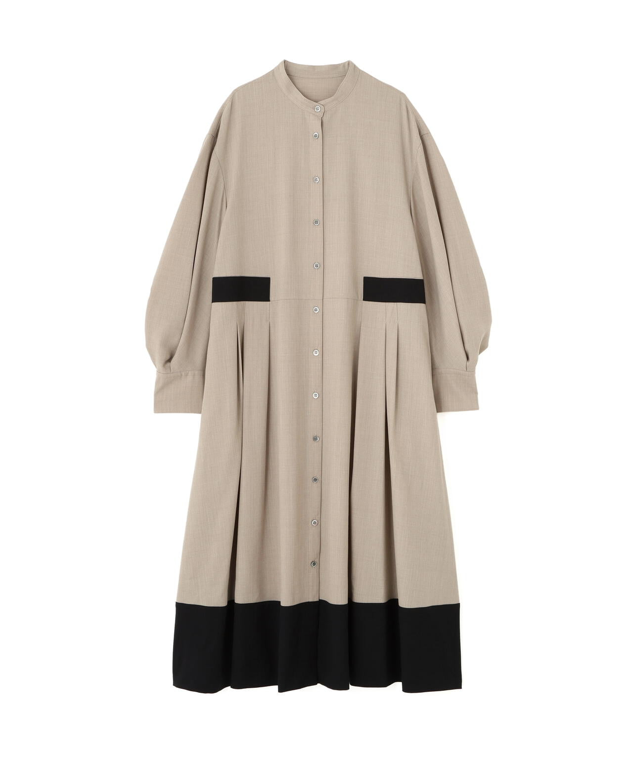 aga⭐︎スプリングコート 楽天市場】【4h限定20%off】ノーカラー パイピング コート