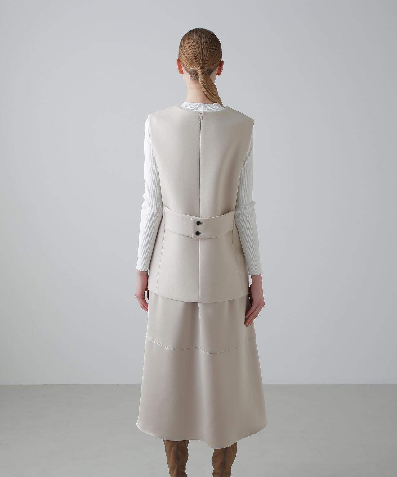 カルゼスポンジボンディングワンピース