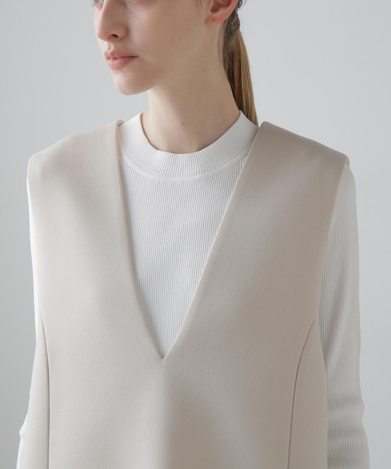 カルゼスポンジボンディングワンピース