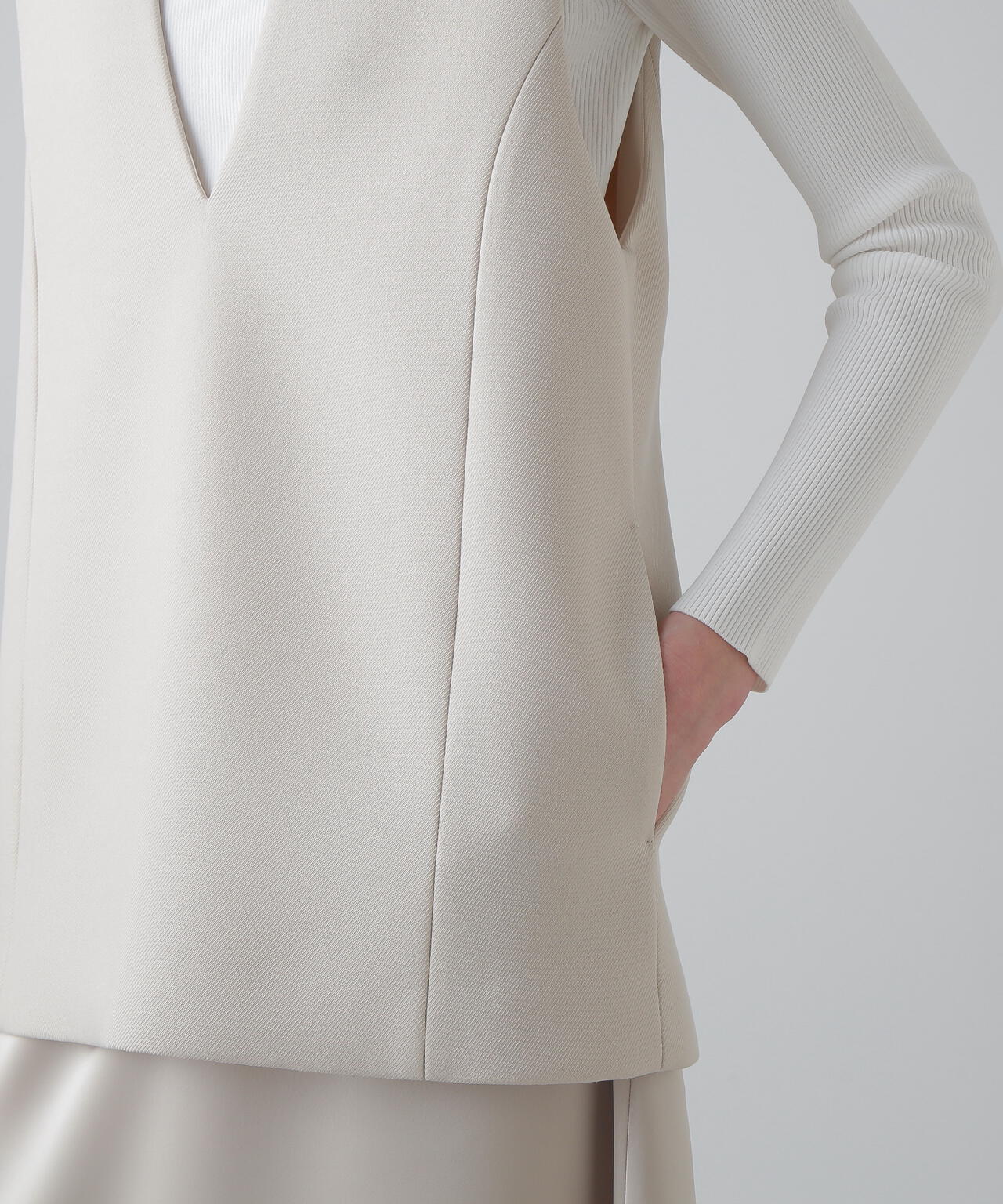 カルゼスポンジボンディングワンピース