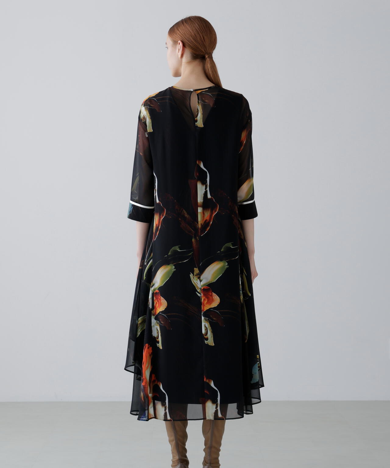 メルティングプリントワンピース