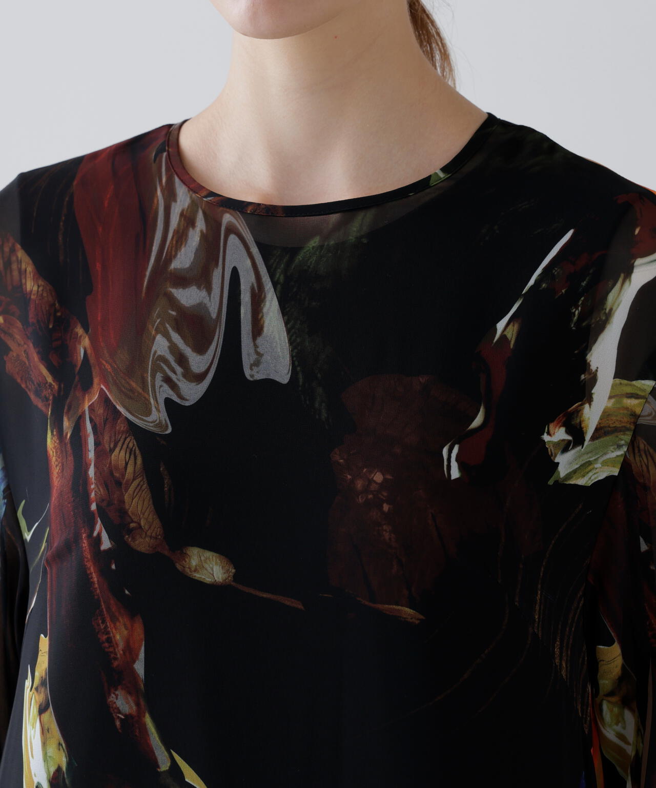 メルティングプリントワンピース