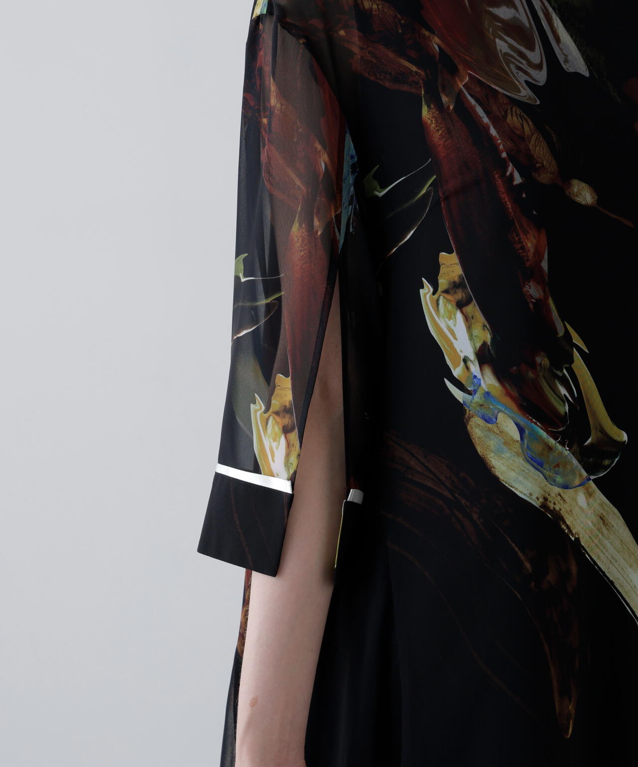 メルティングプリントワンピース