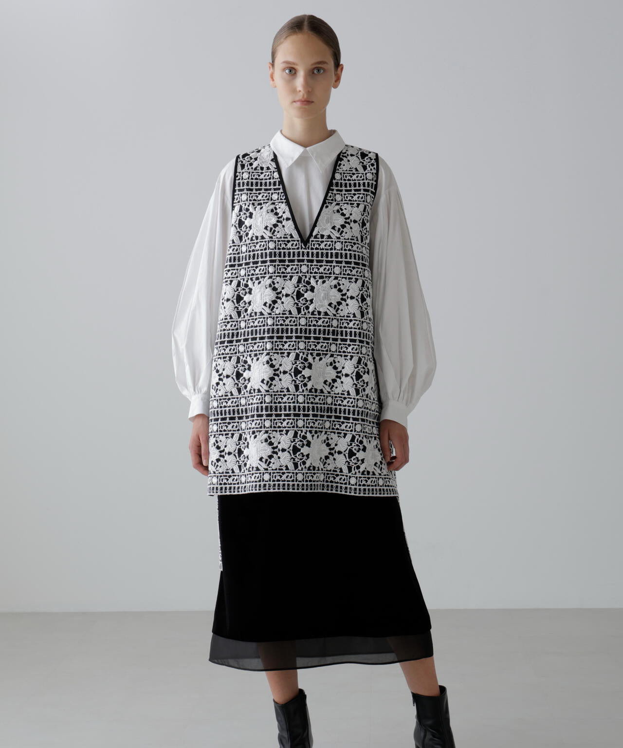 ＜20周年記念＞リュクスオーナメントレースワンピース