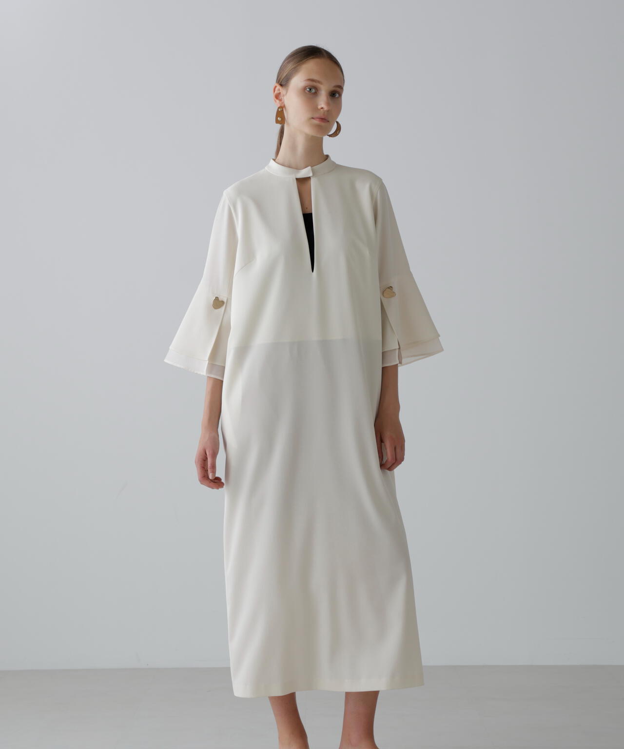 シックアンドシンカチオンツイルワンピース