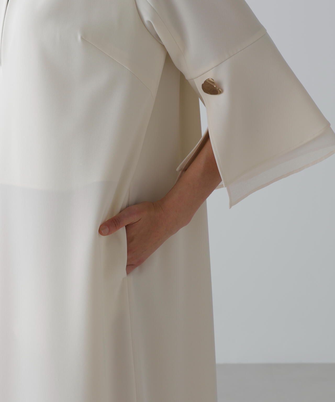 シックアンドシンカチオンツイルワンピース