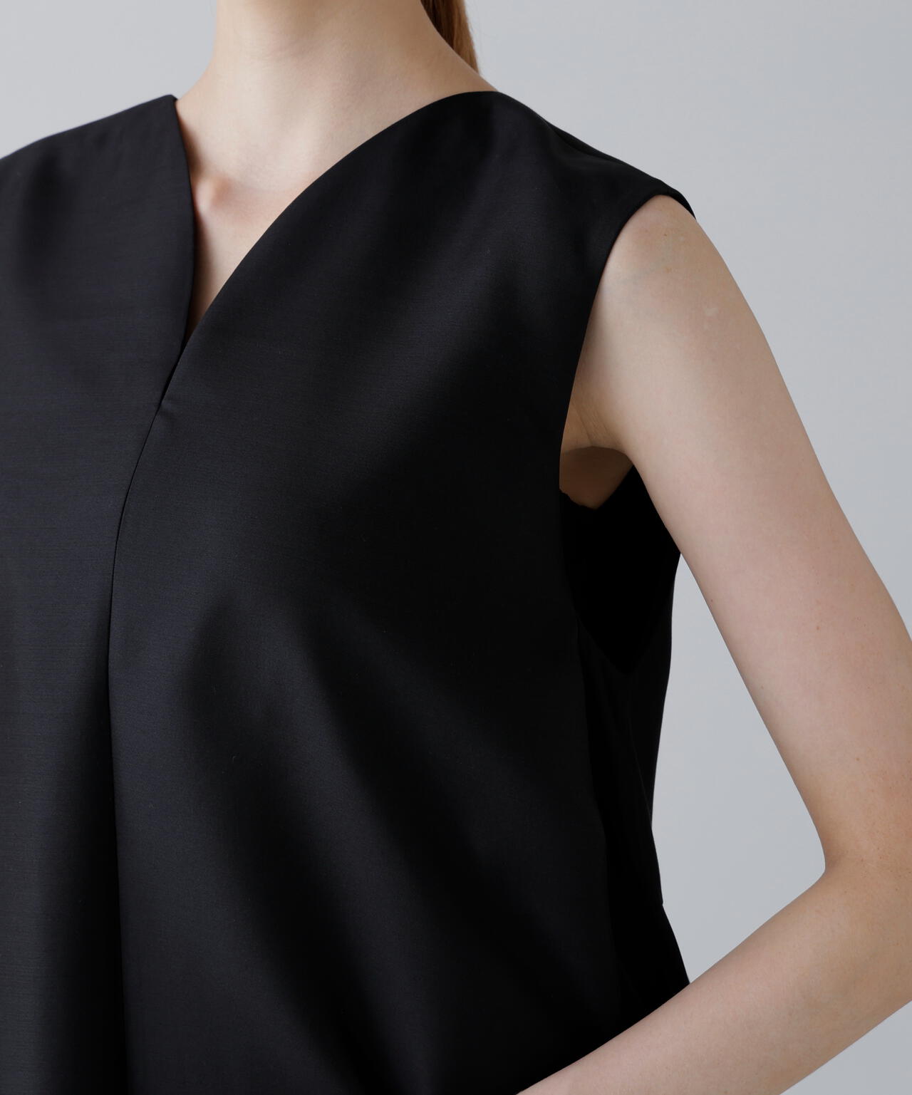 ANAYI】ノースリーブワンピース(絹素材) ANAYI ワンピース