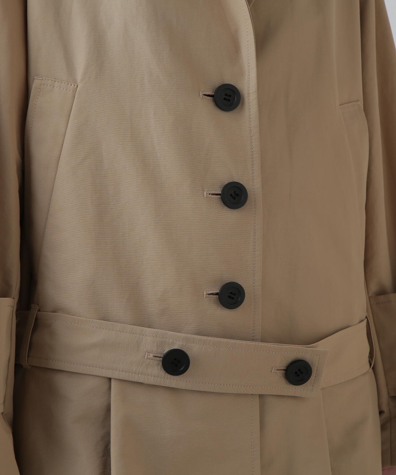 コットンナイロングログランジャケット