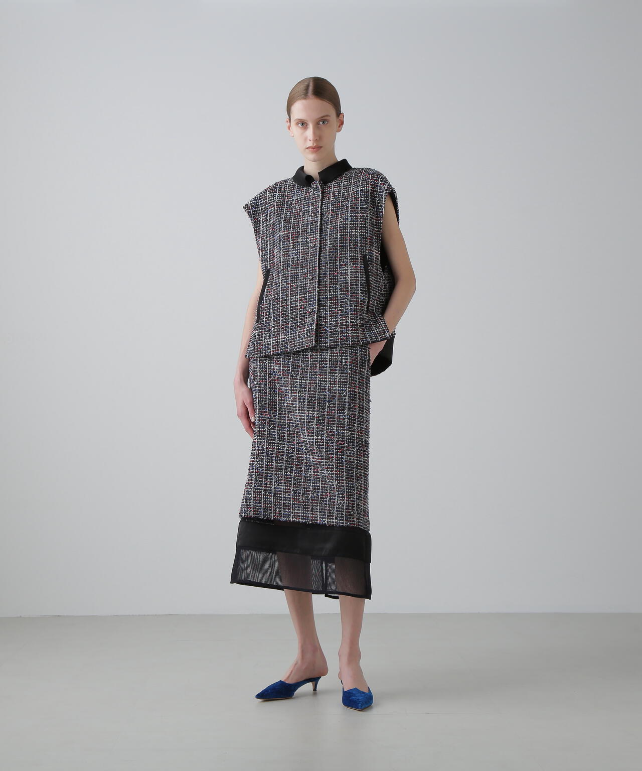 ＜20周年記念＞トリコロールツィードジャケット