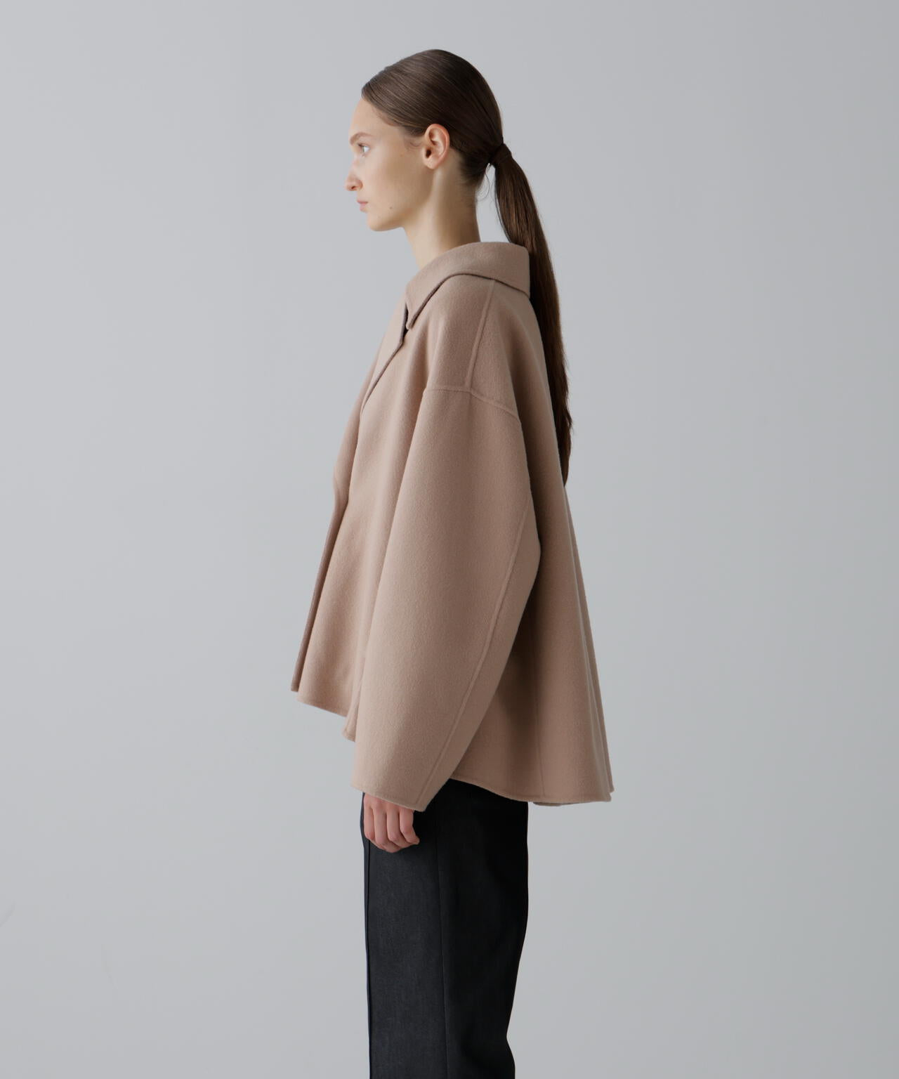 ソリッドウールリバージャケット