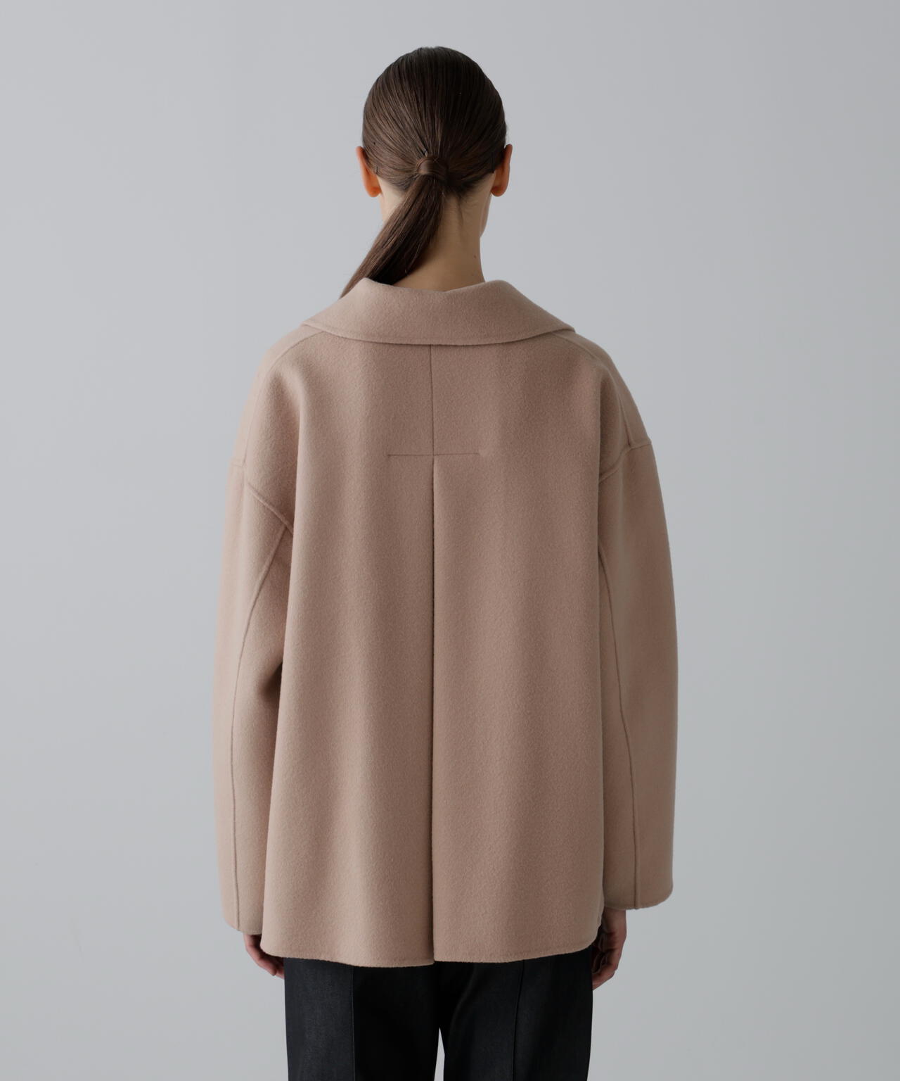 ソリッドウールリバージャケット