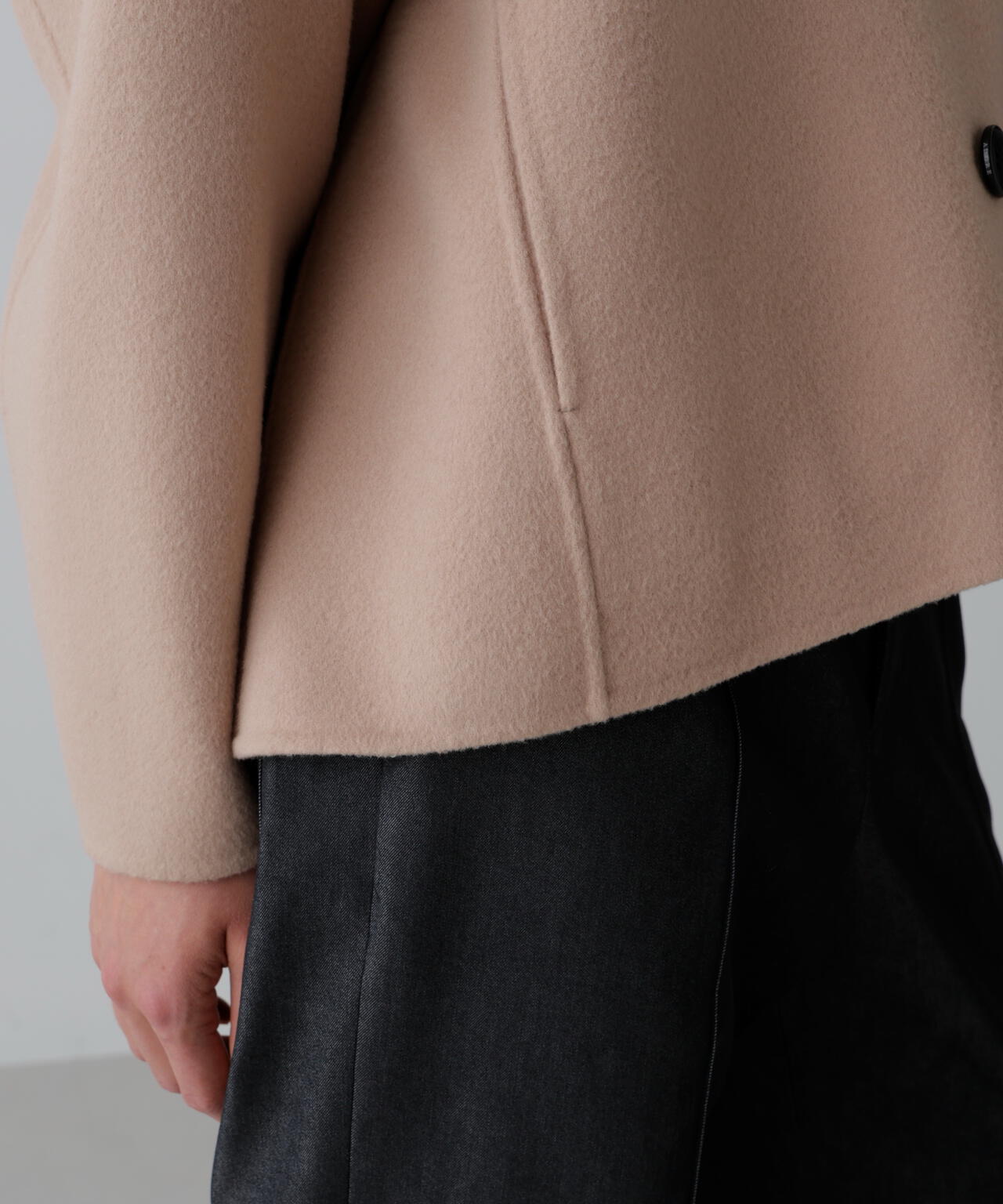 ソリッドウールリバージャケット