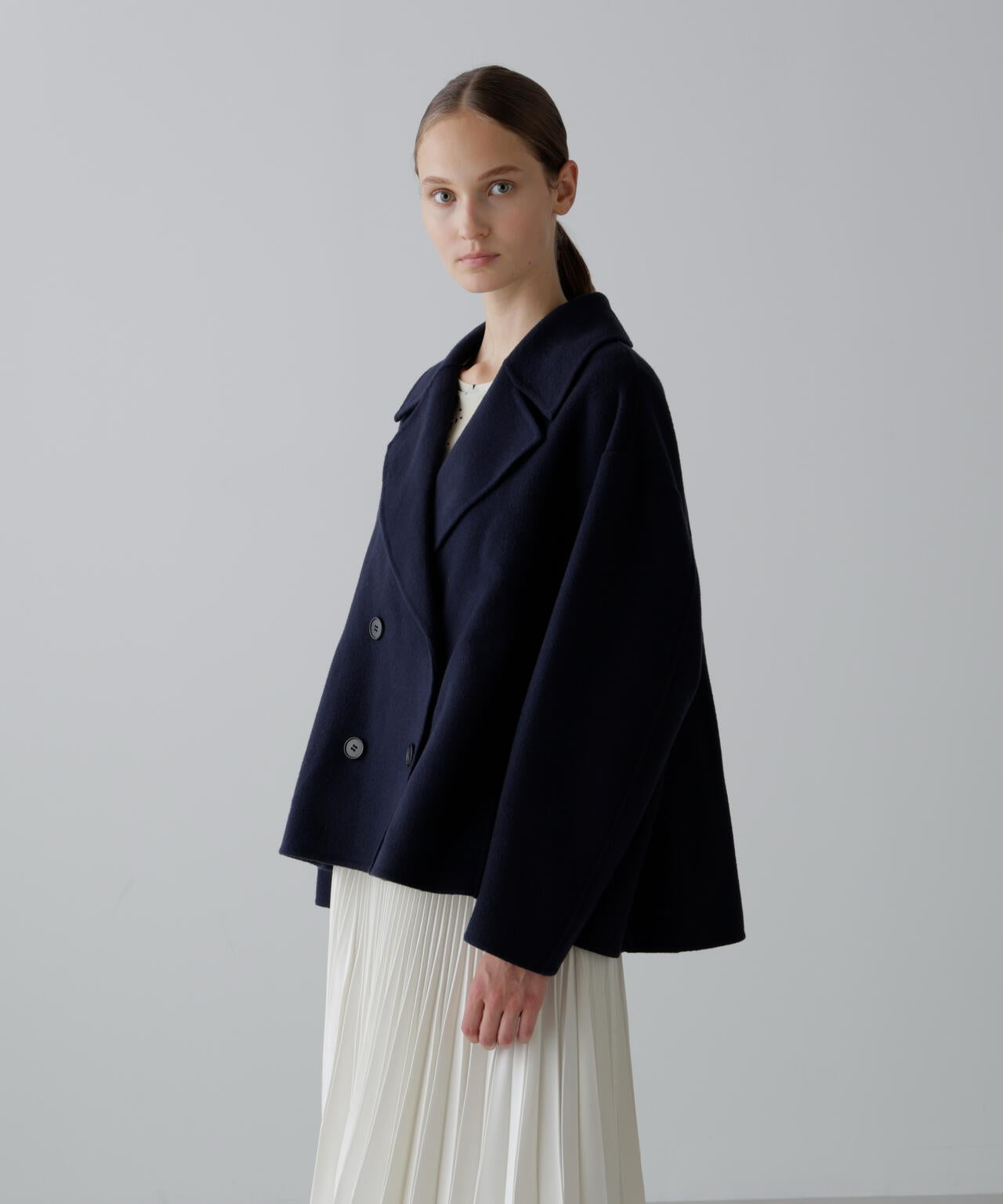 ソリッドウールリバージャケット