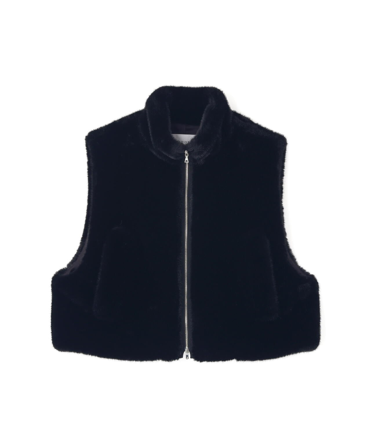 フェイクファーベスト