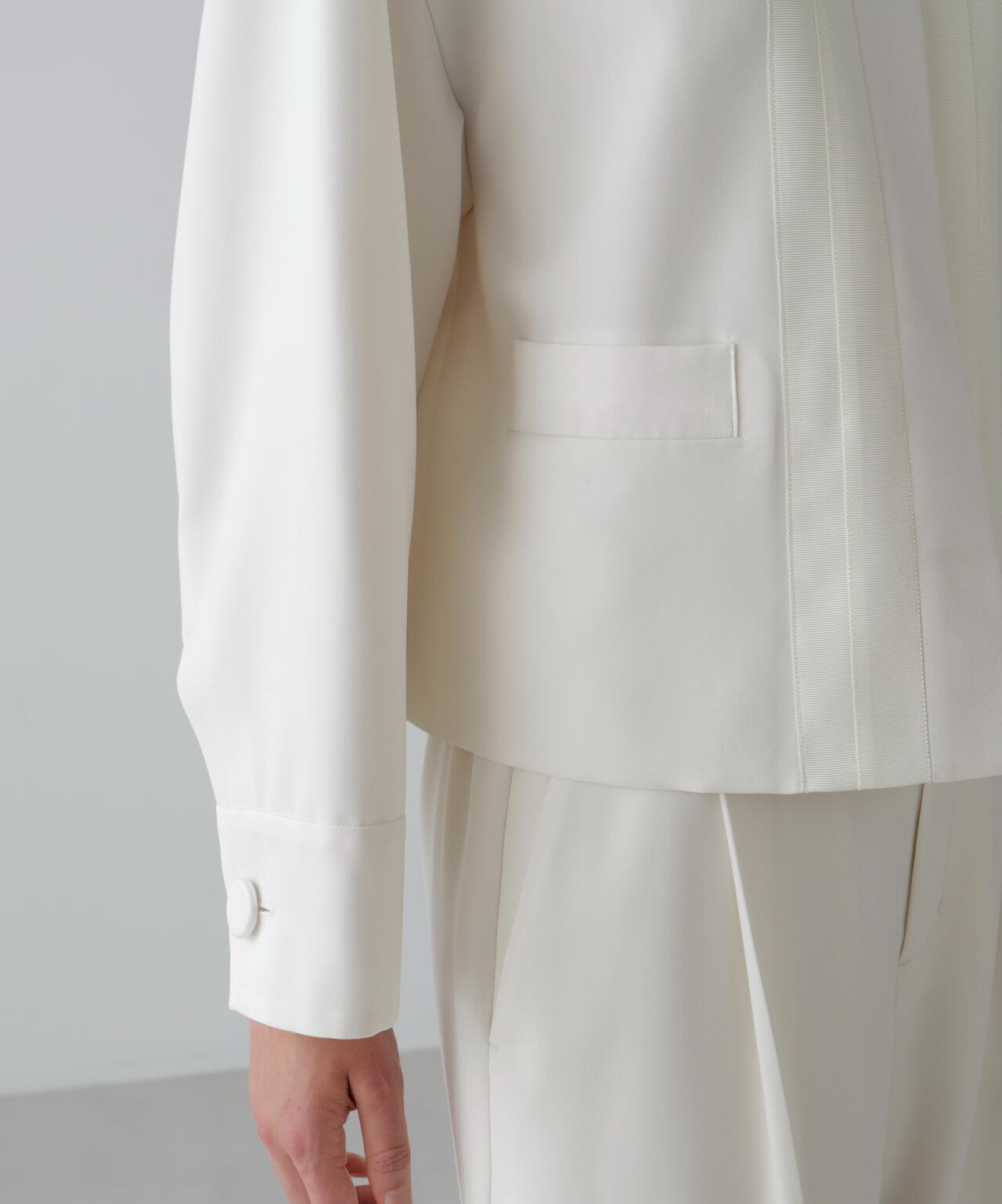 ストレッチジョーゼットジャケット