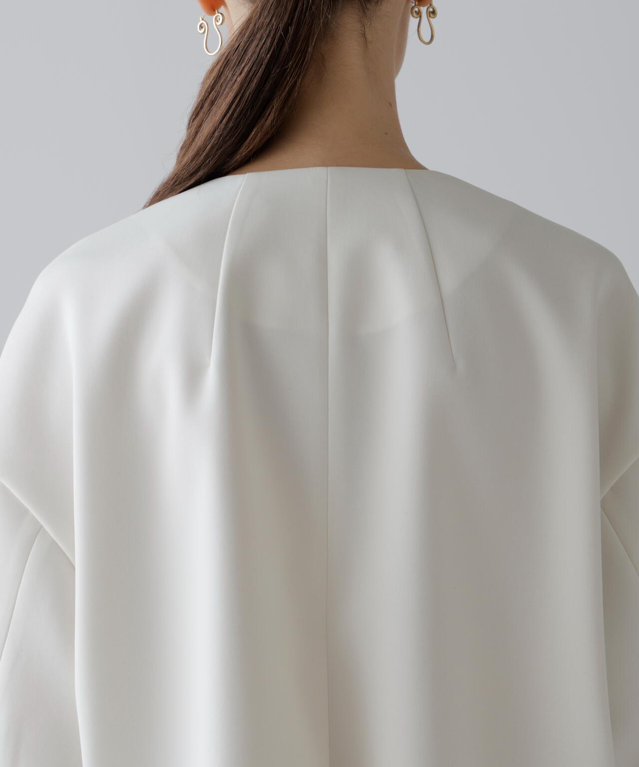 ストレッチジョーゼットジャケット