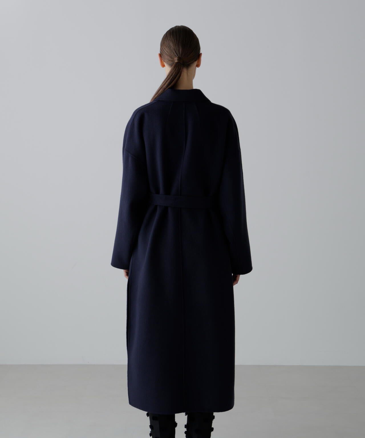 ソリッドウールリバーコート
