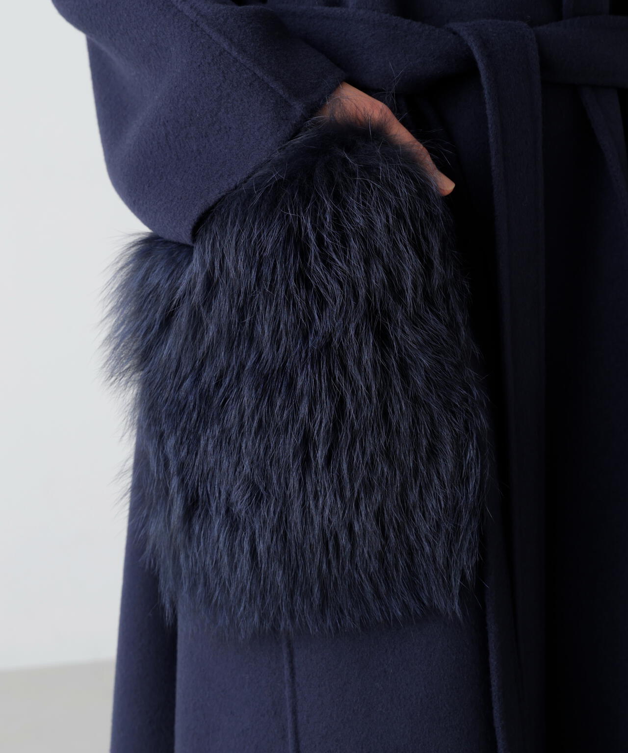 ソリッドウールリバーコート