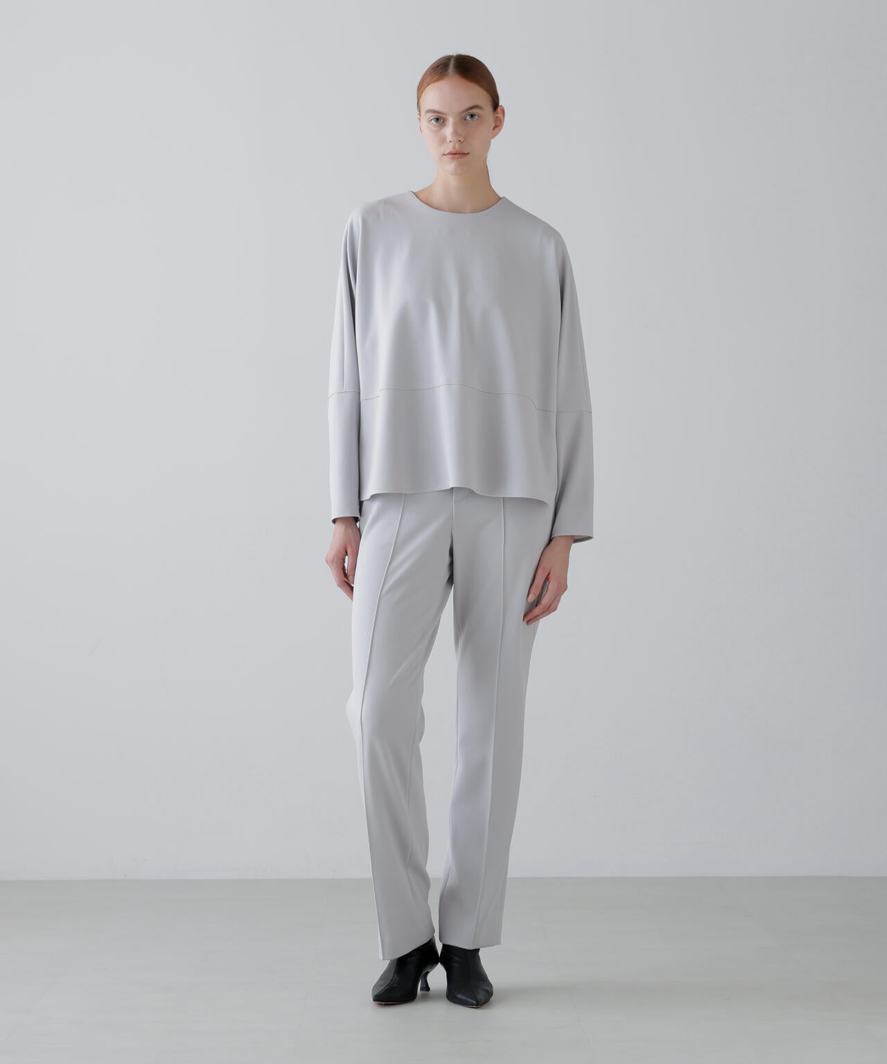 ジョーゼットジャージープルオーバー