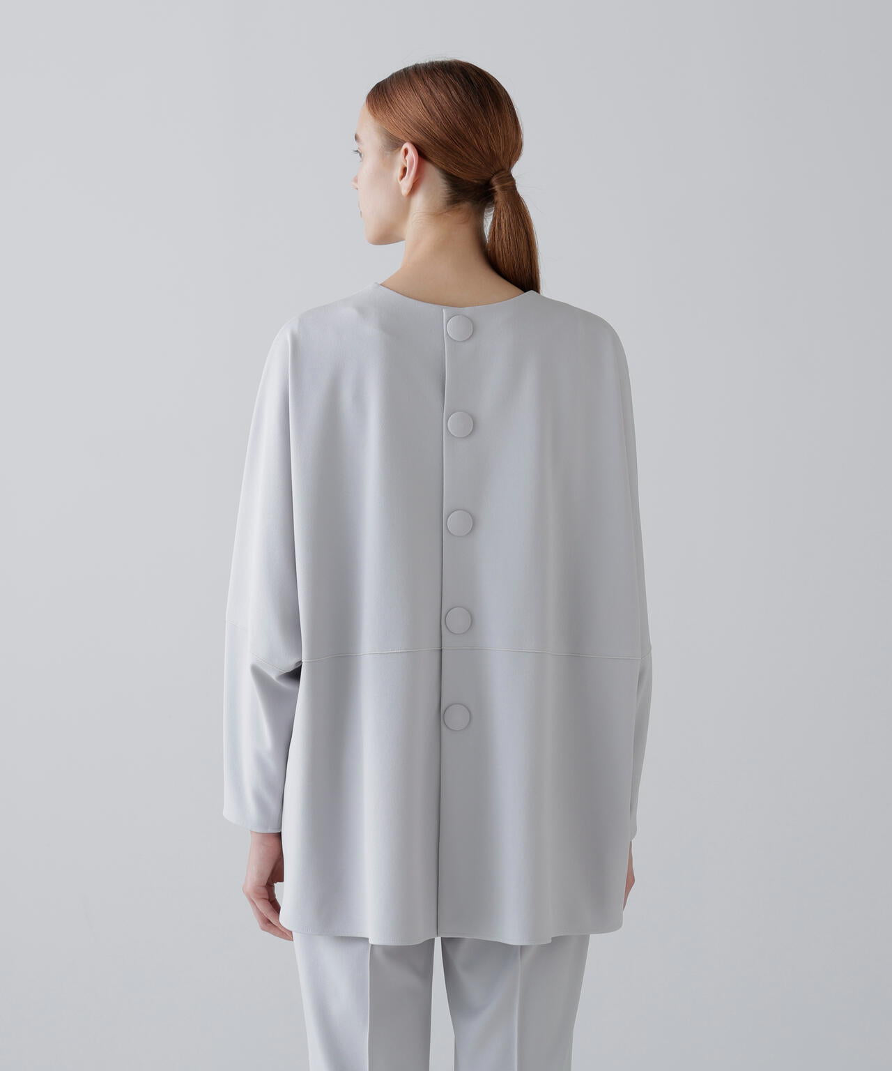 ジョーゼットジャージープルオーバー