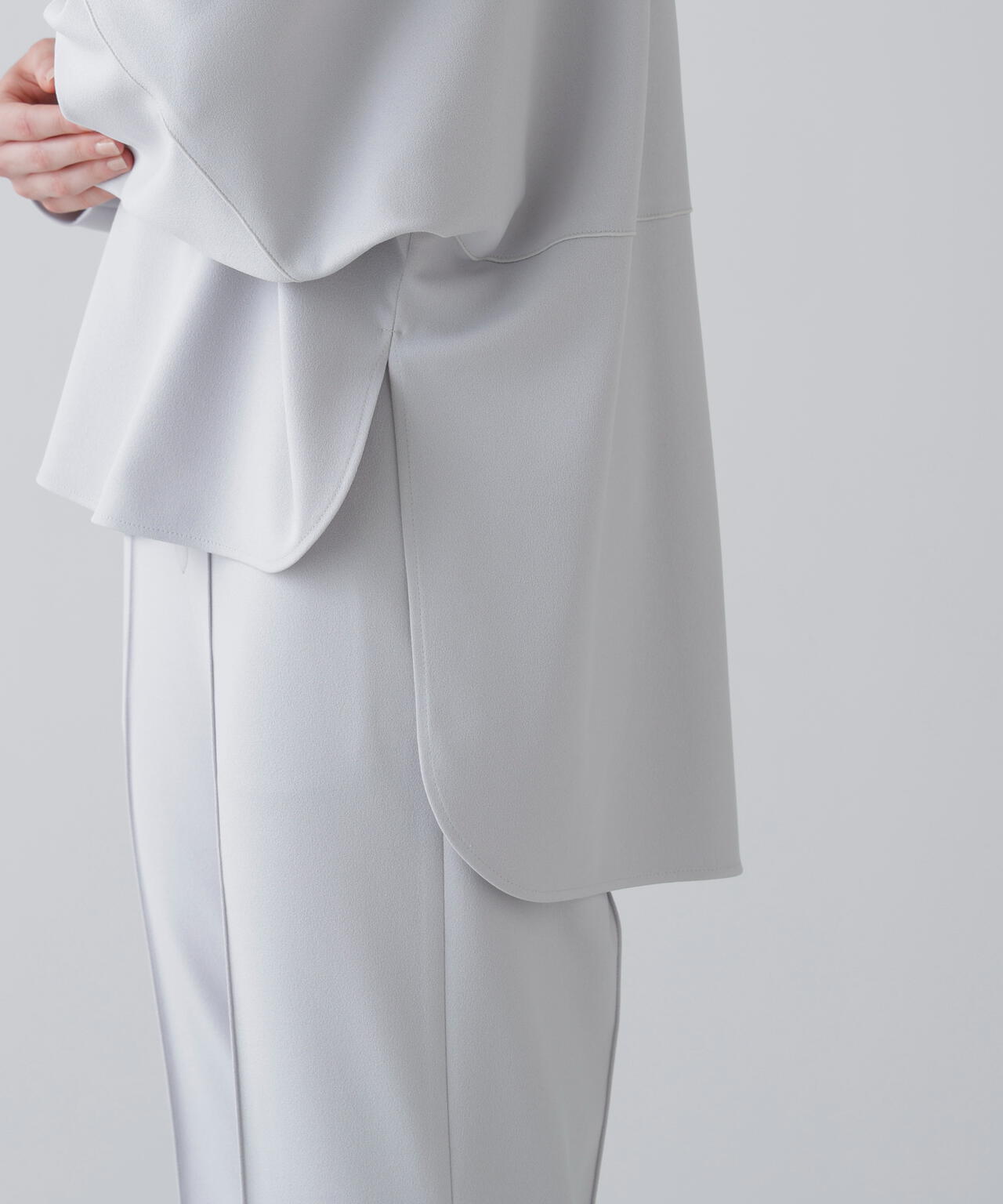 ジョーゼットジャージープルオーバー