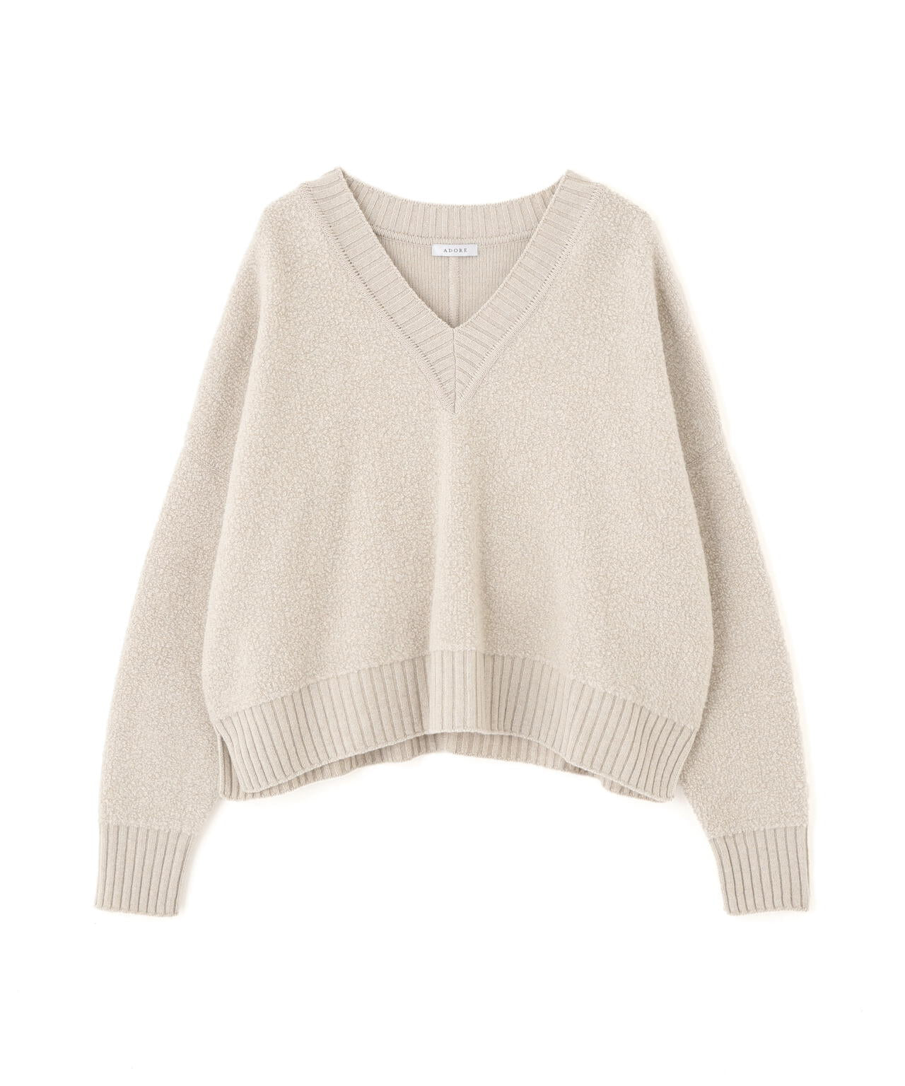 パイルニットプルオーバー