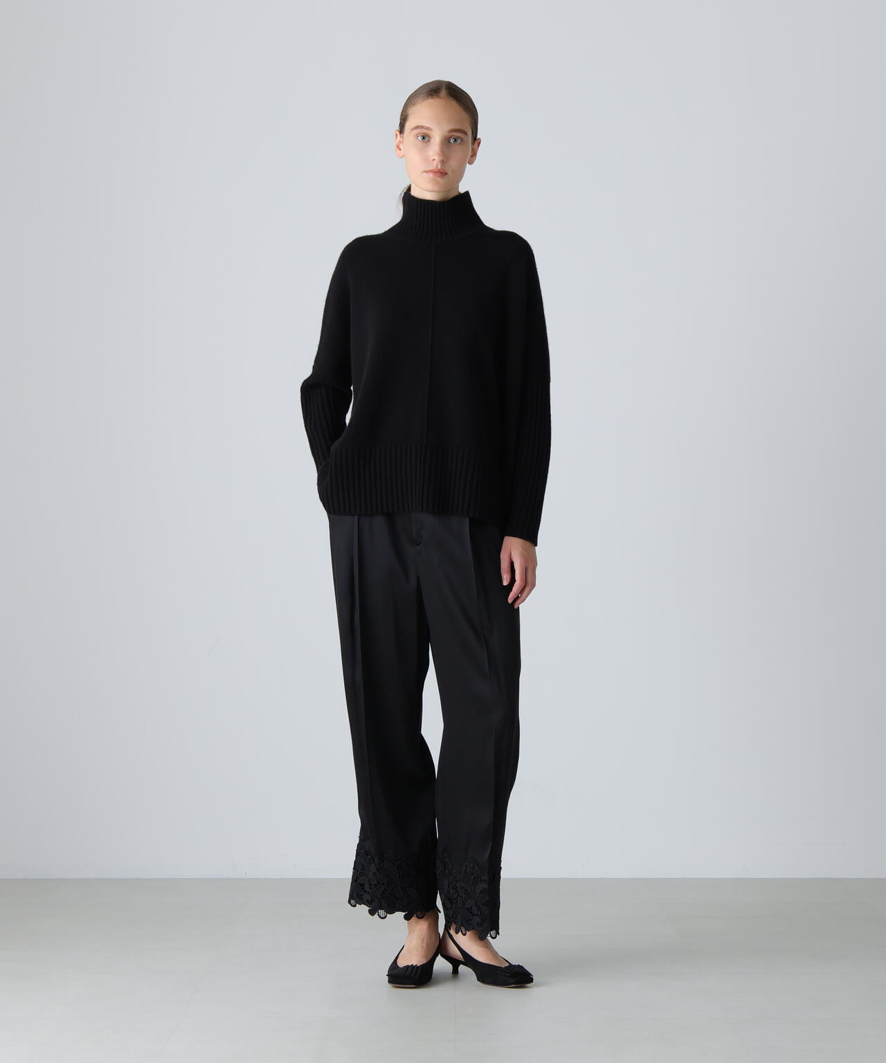 ピュアカシミヤニット