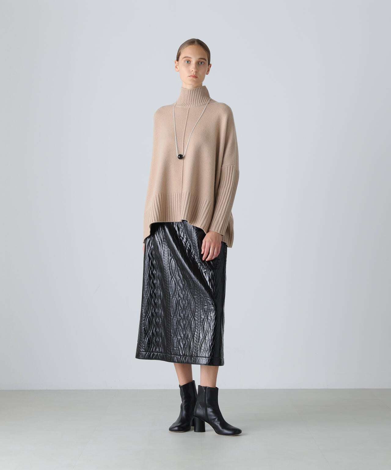 ピュアカシミヤニット