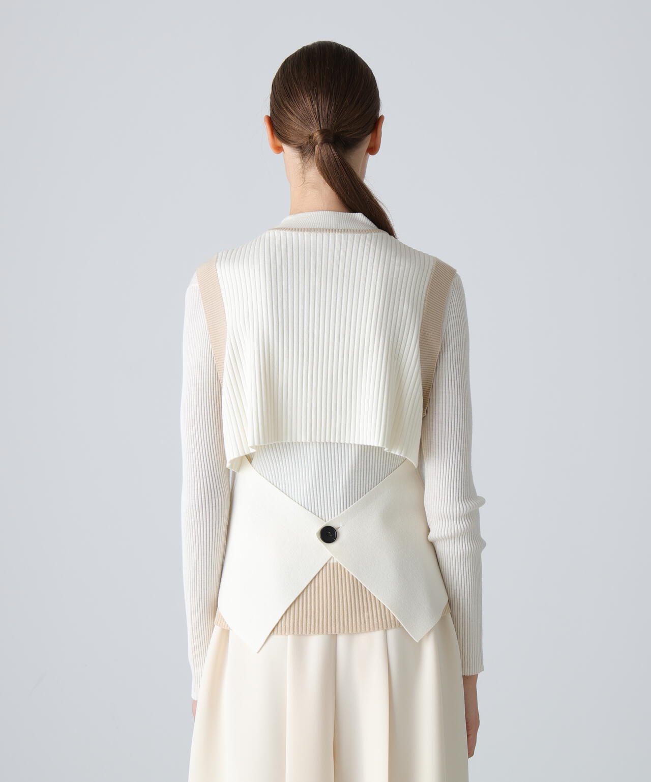 レイヤードニット