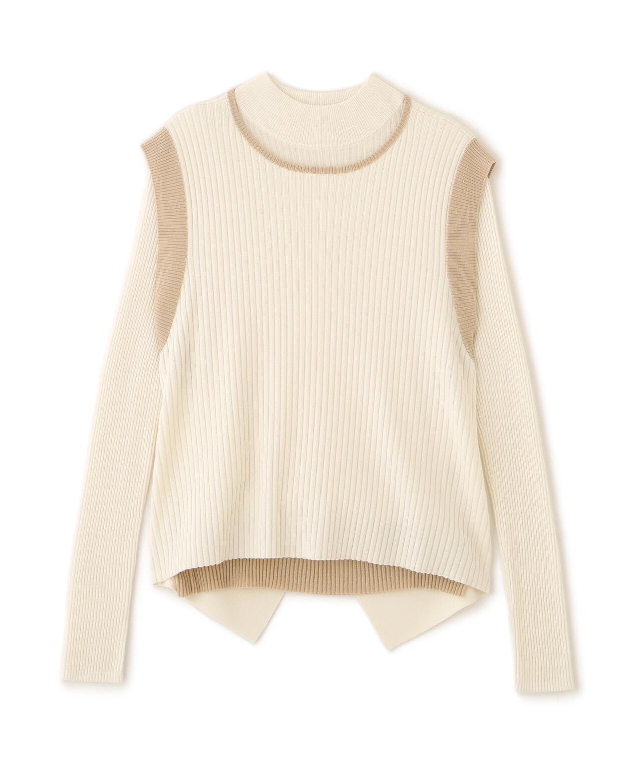 レイヤードニット