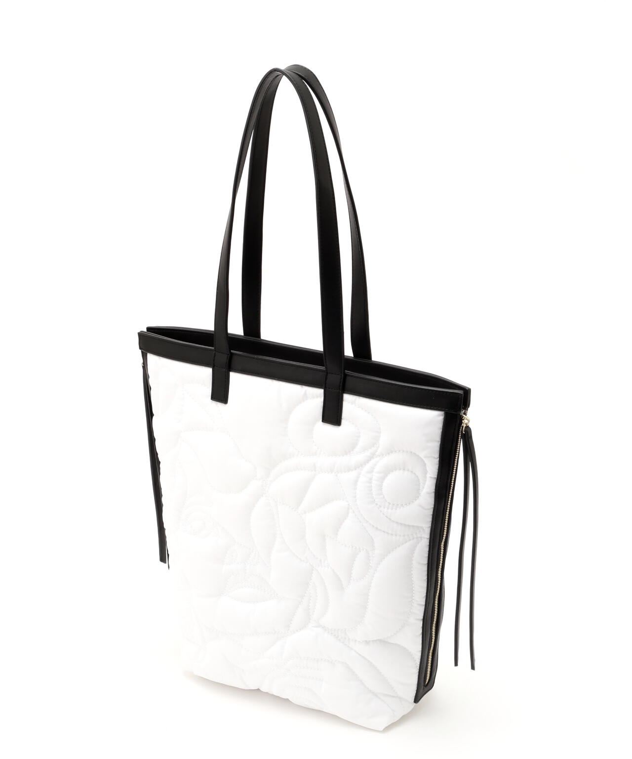 ドローイングキルティングバッグ