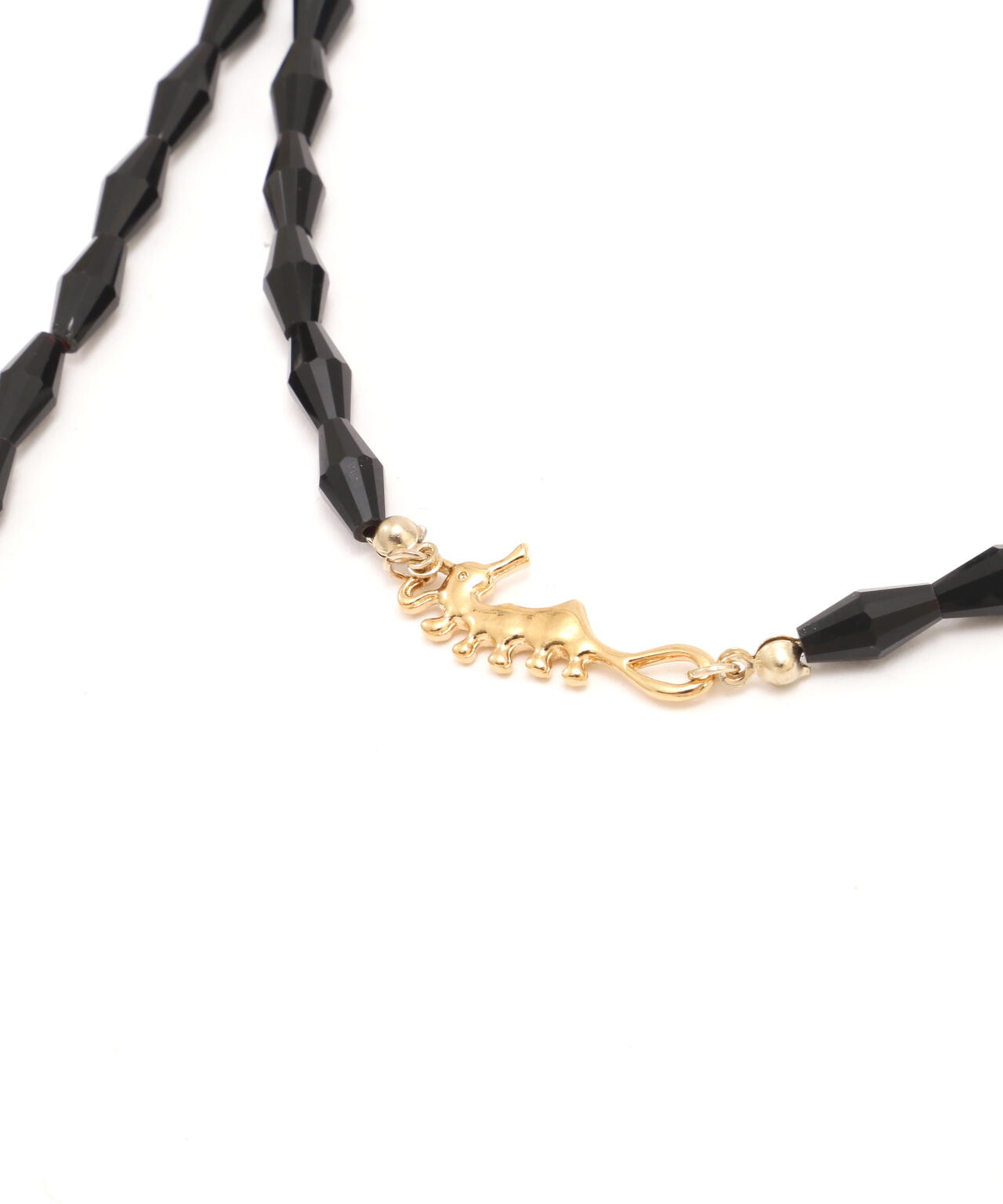 カットグラスネックレス